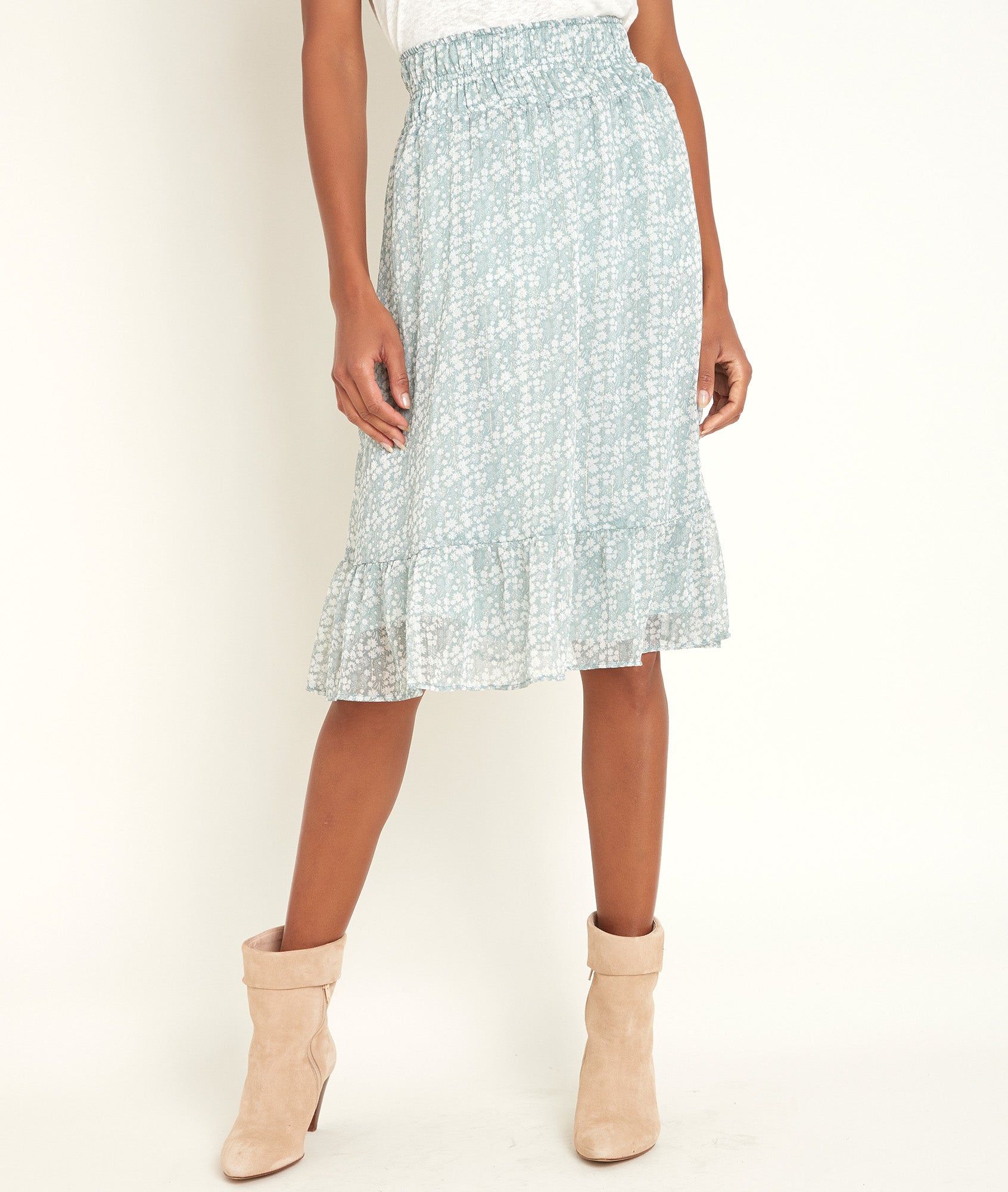 Jupe imprimée Giulia Faume - seconde main