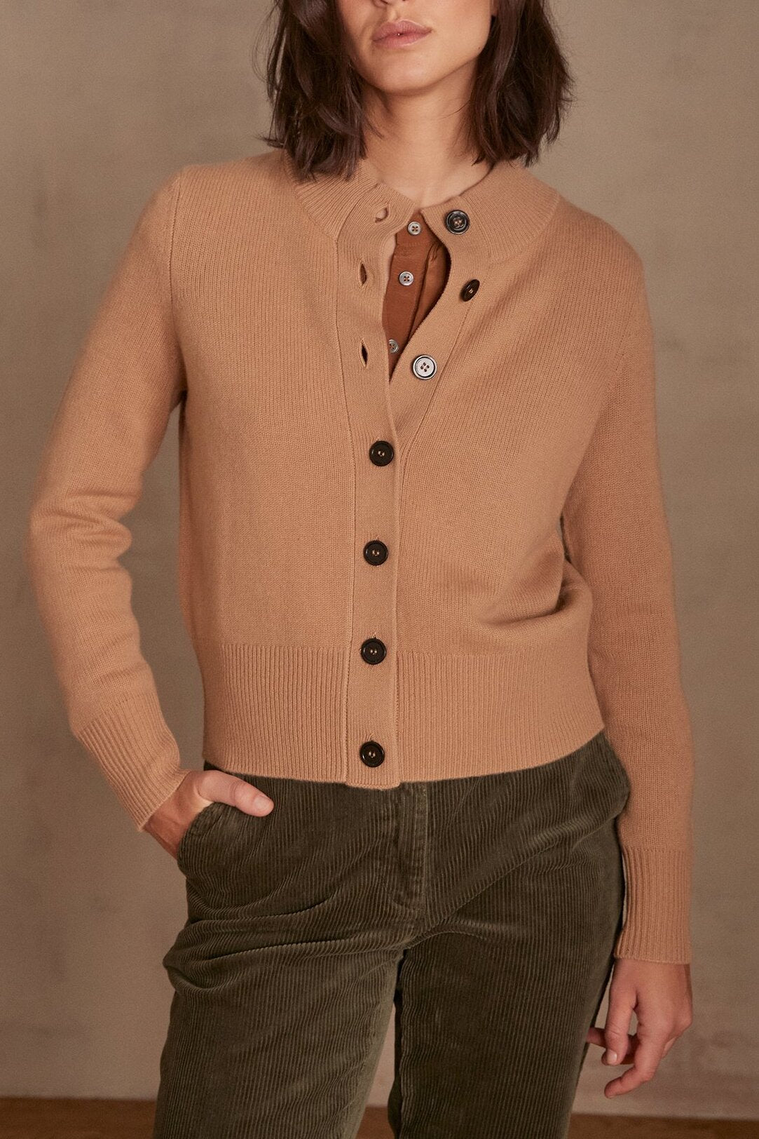 Gilet en laine CHRIS Faume - seconde main