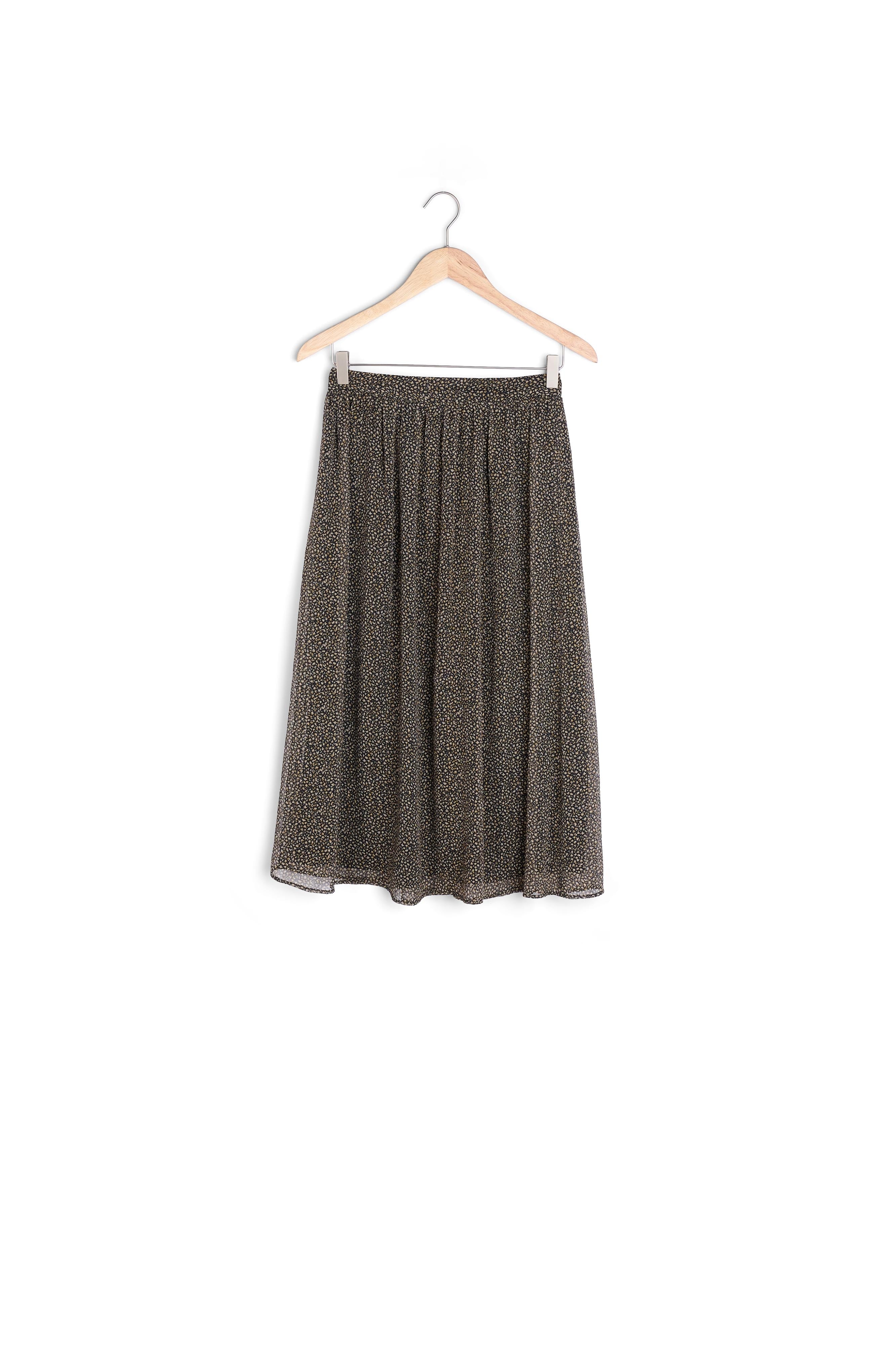 Jupe longue imprimé peau de bête Belle Faume - seconde main