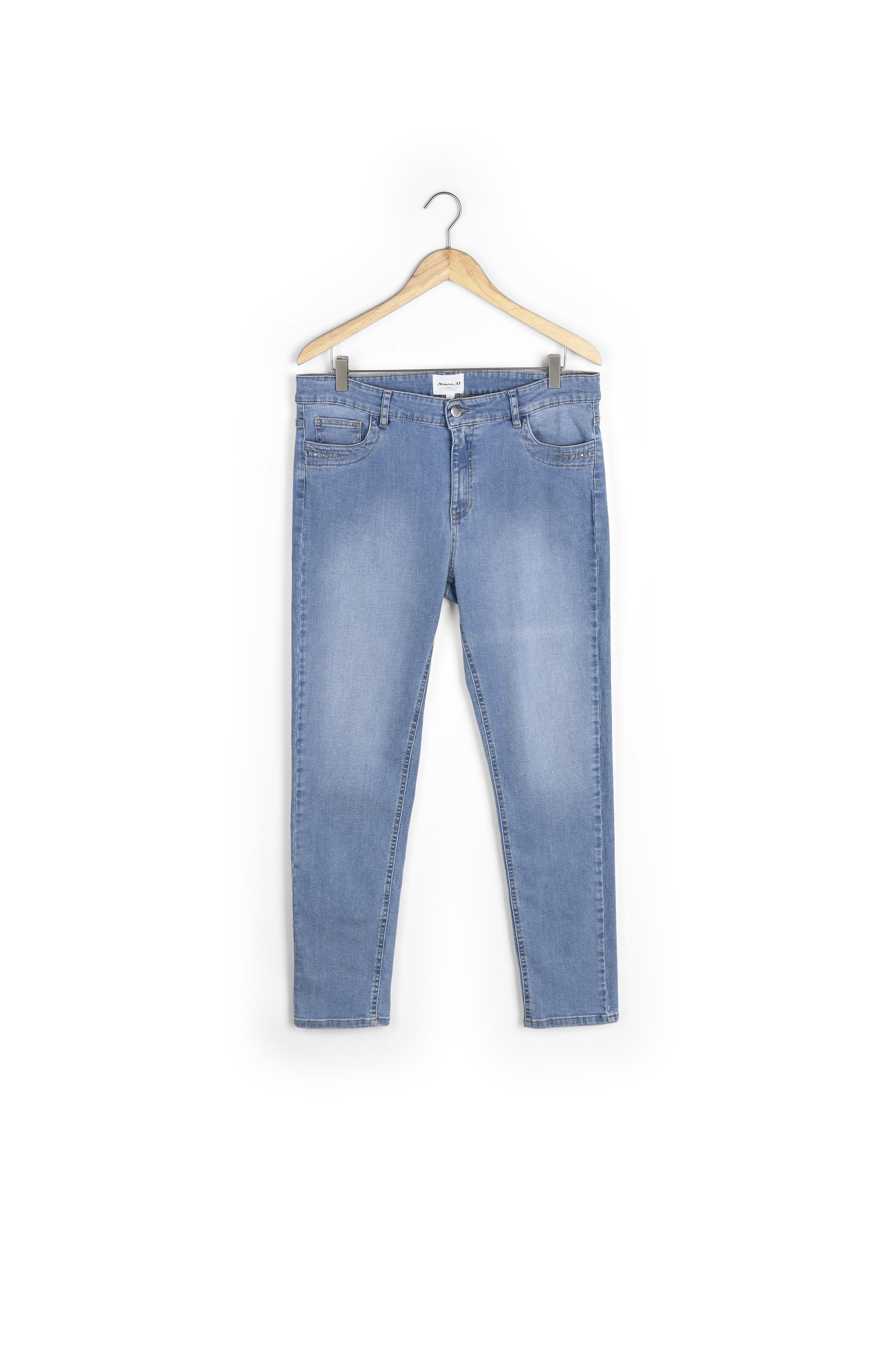 L'iconique slim jean pure bleached Suzy Faume - seconde main