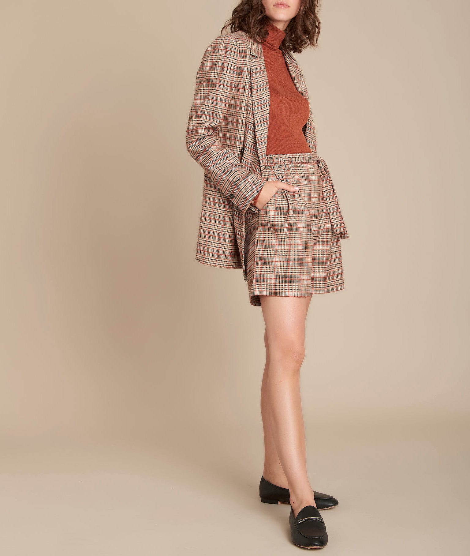 Short à carreaux Eros Faume - seconde main