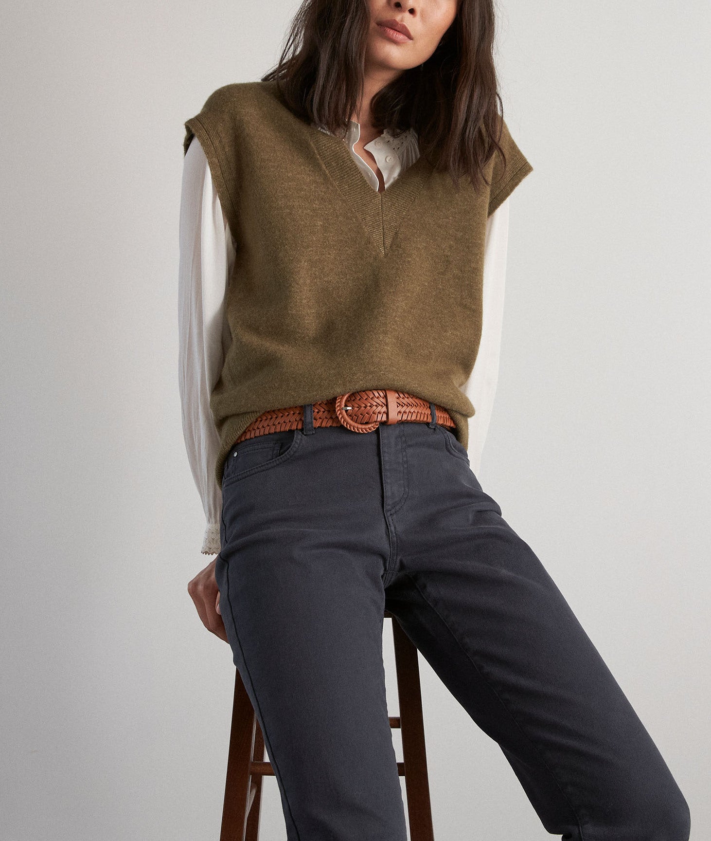 Maille sans manches Mael Faume - seconde main