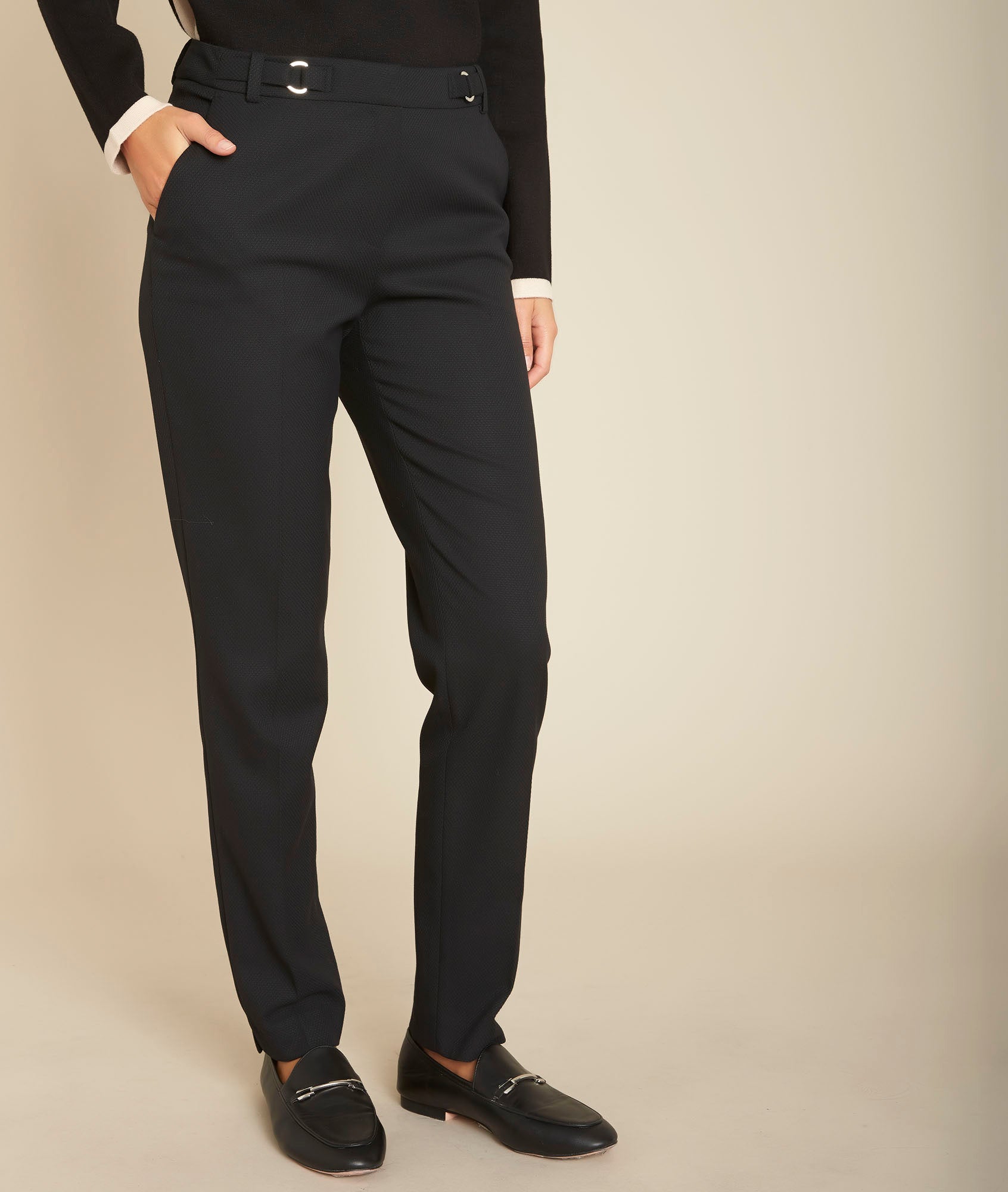 Pantalon droit étriers Elsy Faume - seconde main