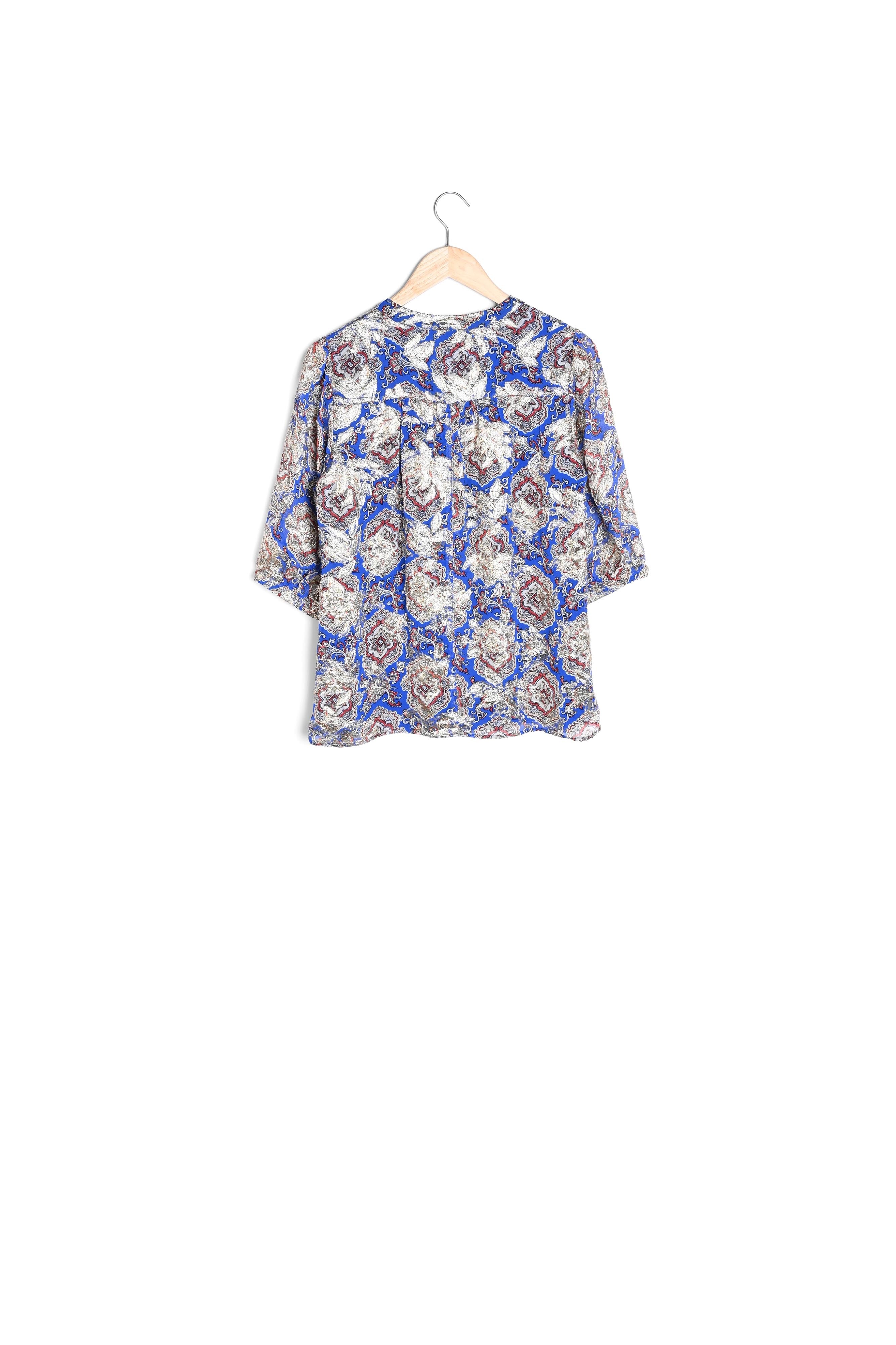 Blouse imprimée Tissia Faume - seconde main