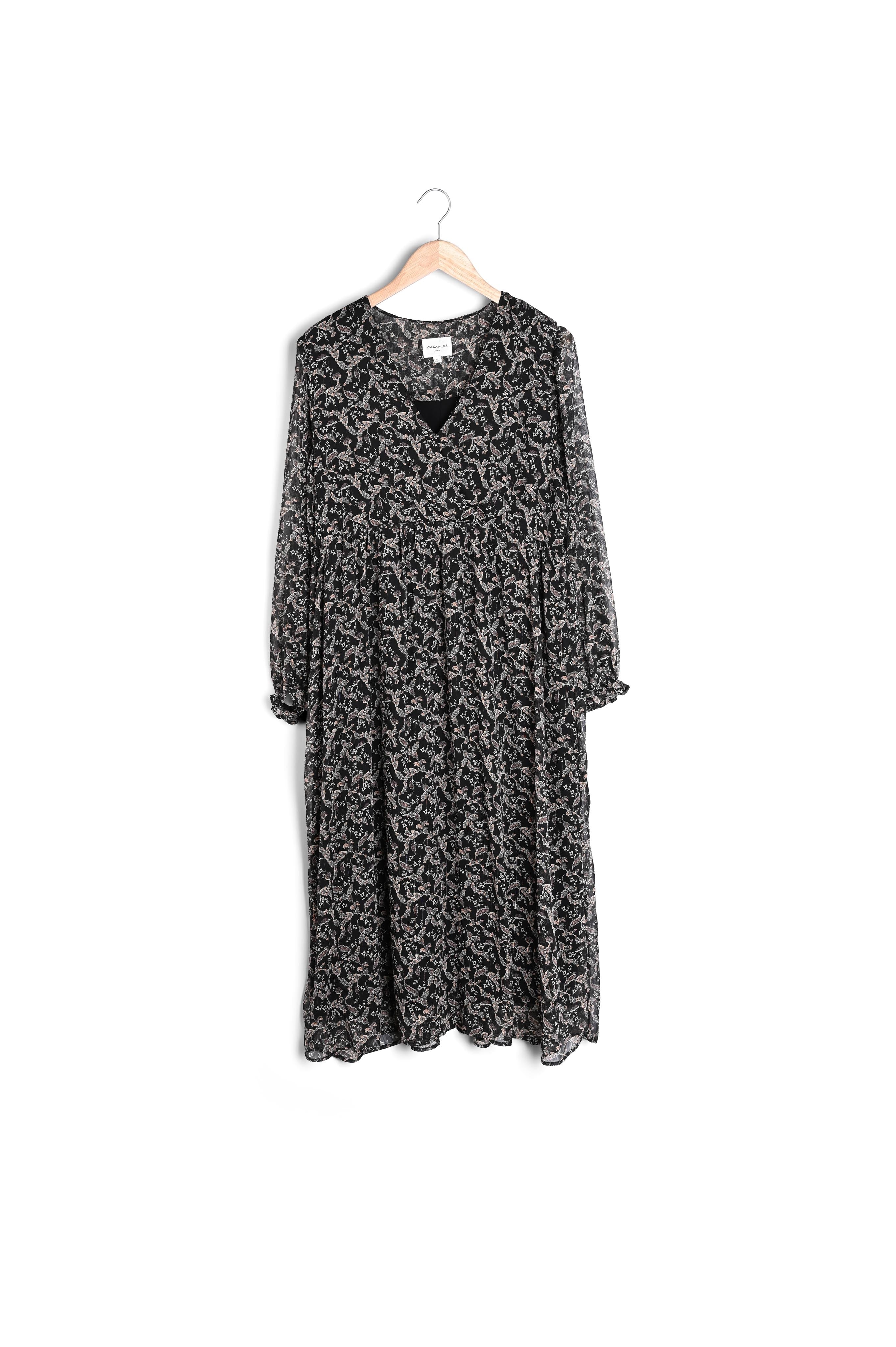 Robe longue imprimé fleuri Louise Faume - seconde main