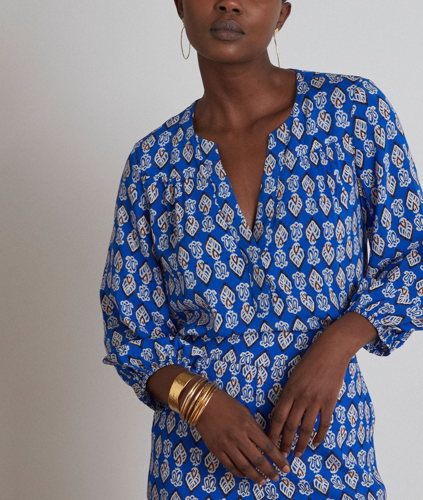 Blouse Loana Faume - seconde main