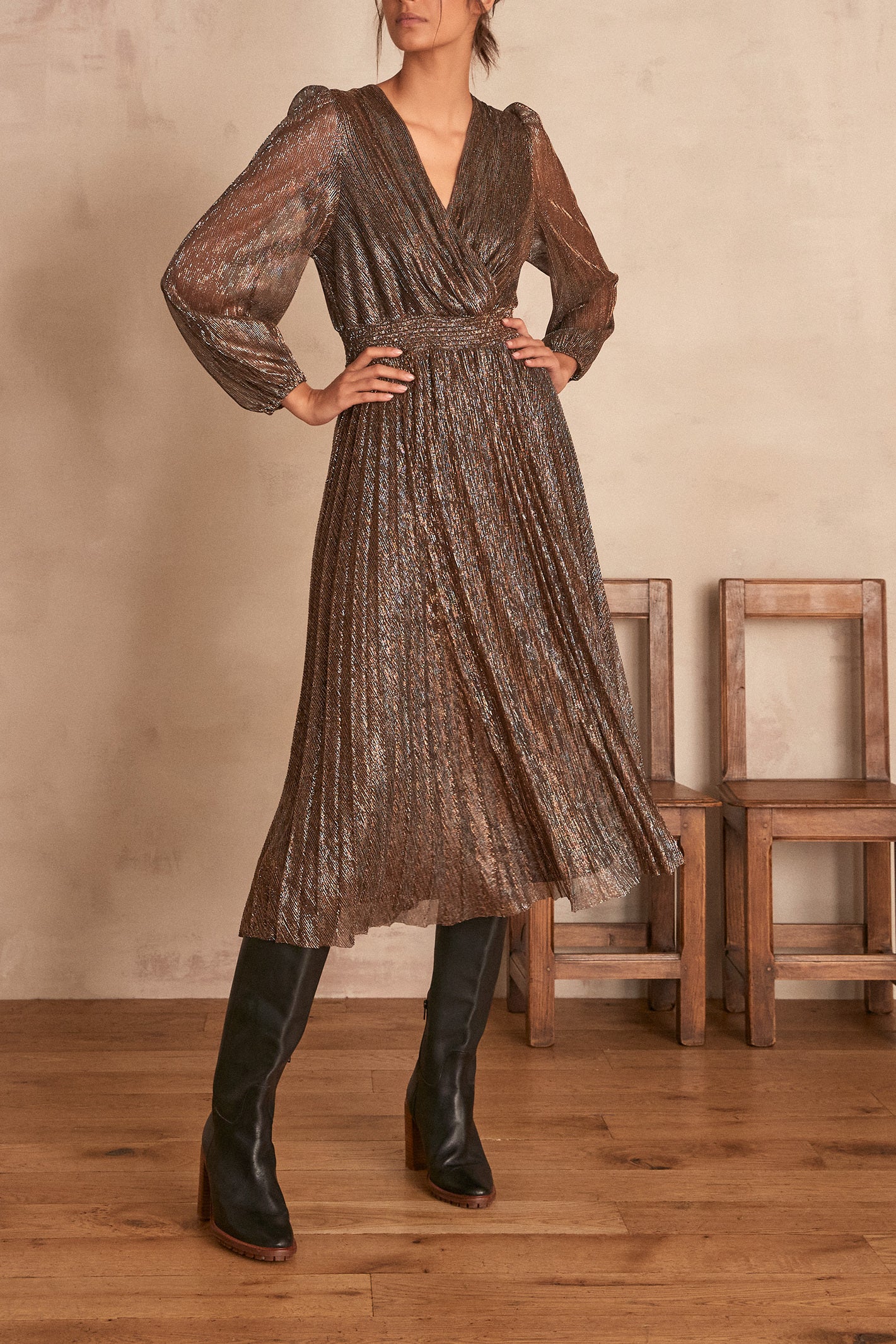 Robe HELGA Faume - seconde main