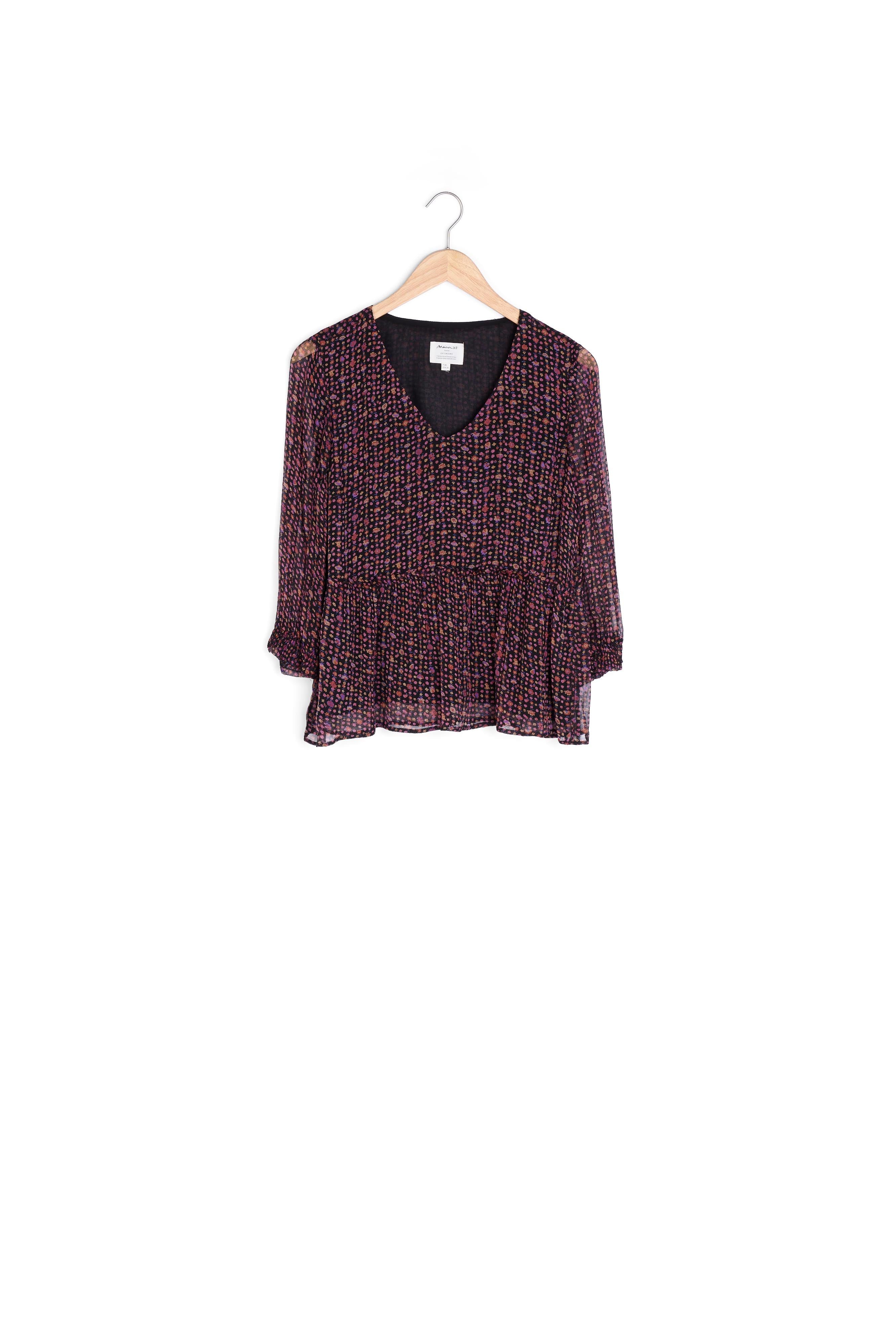 Blouse imprimée Esmée Faume - seconde main