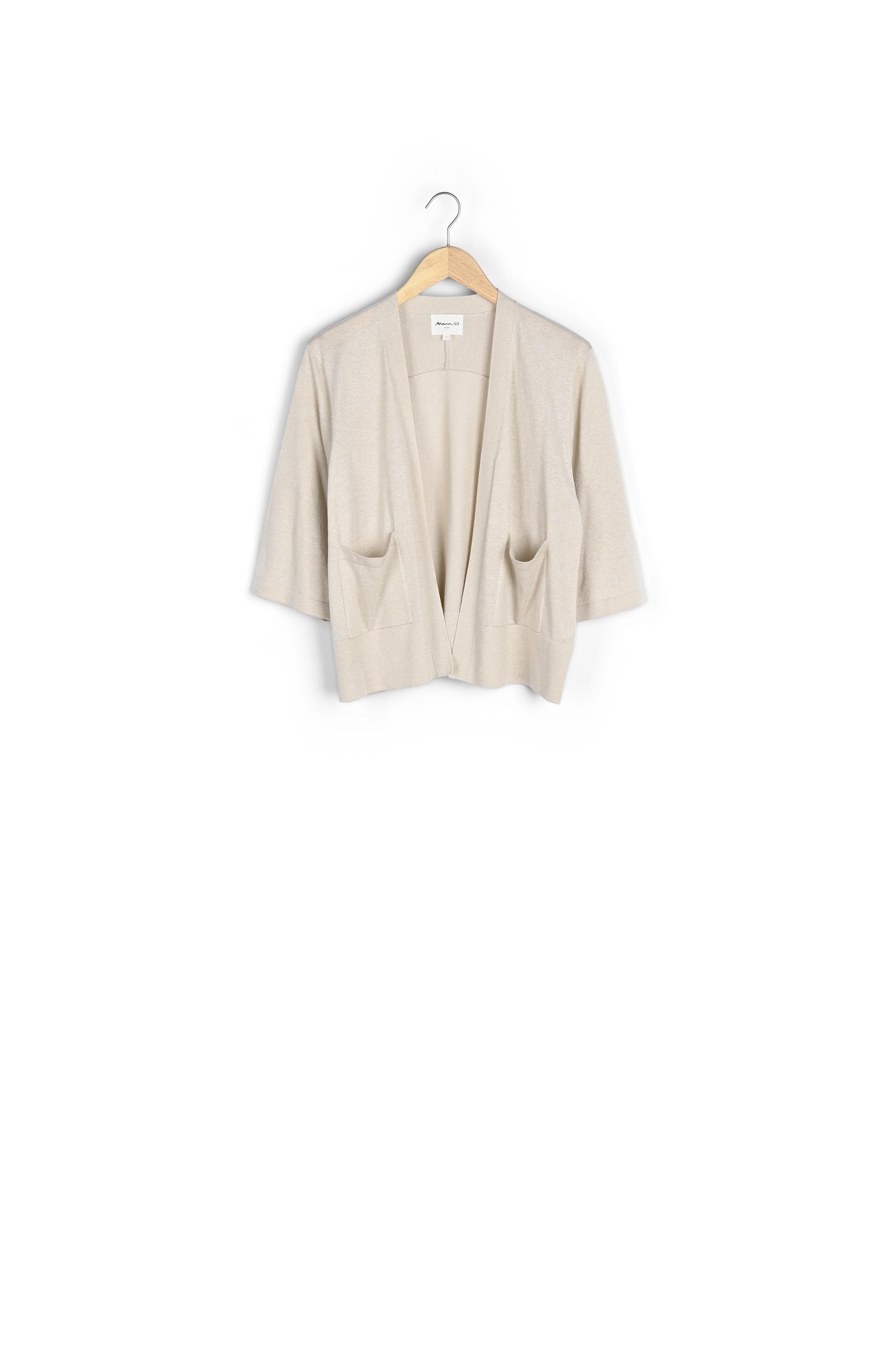 Gilet court brillant Reine Faume - seconde main