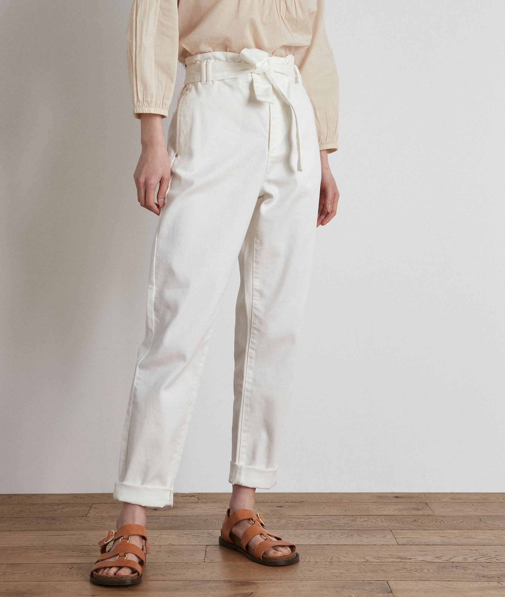 Jean paper bag Barbara Faume - seconde main