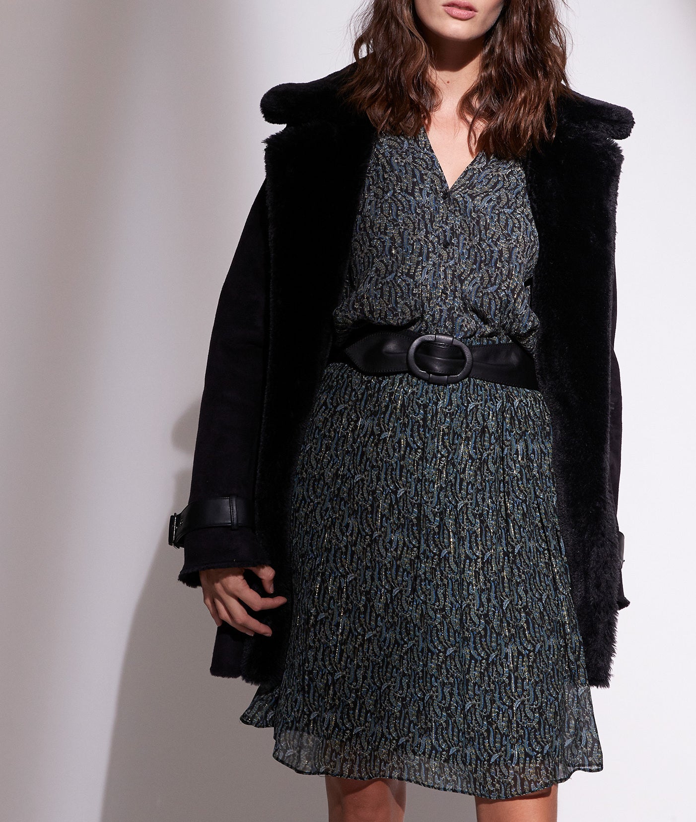 Jupe imprimée courte Giny Faume - seconde main