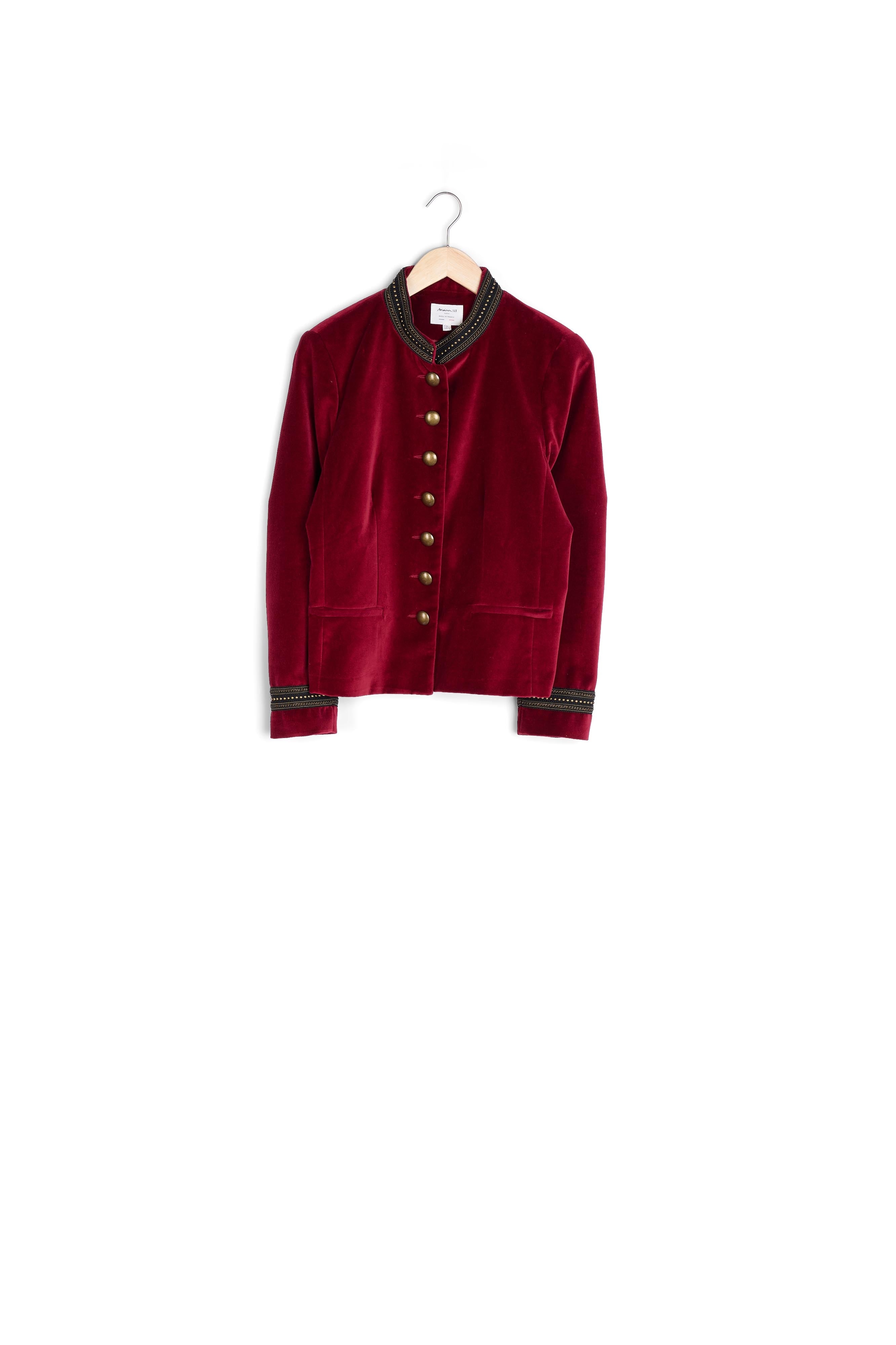 Veste velours Bella Faume - seconde main