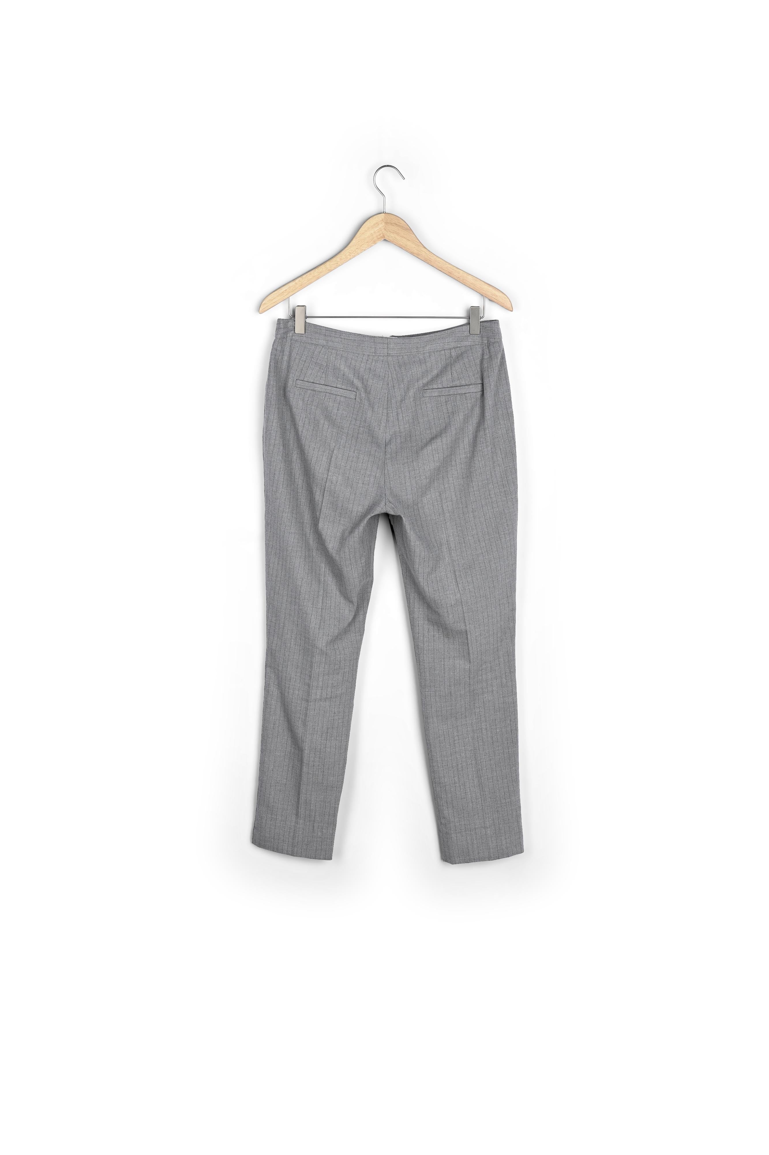 Pantalon cigarette rayé Lara Faume - seconde main