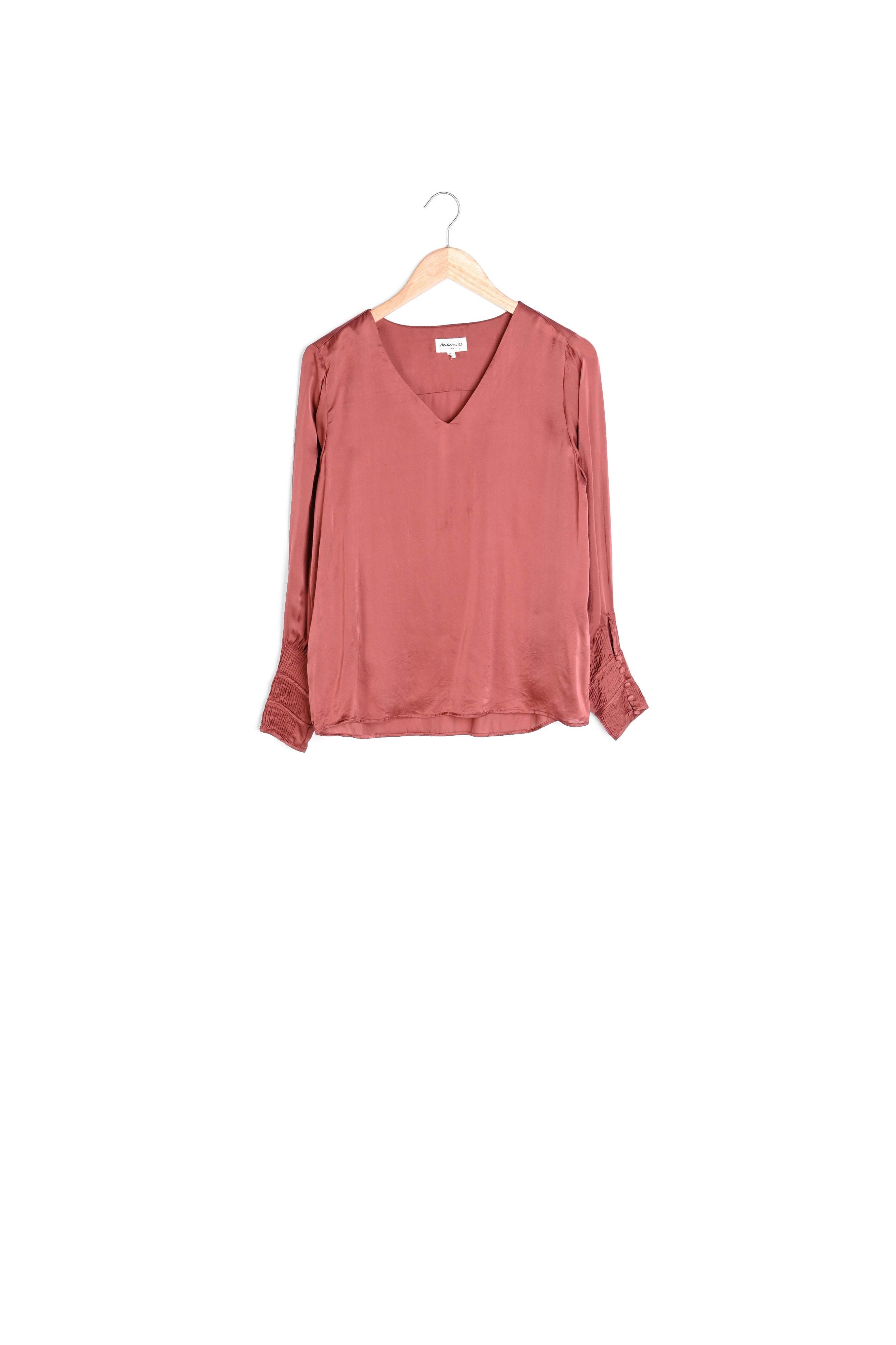 Blouse en soie Emilienne Faume - seconde main