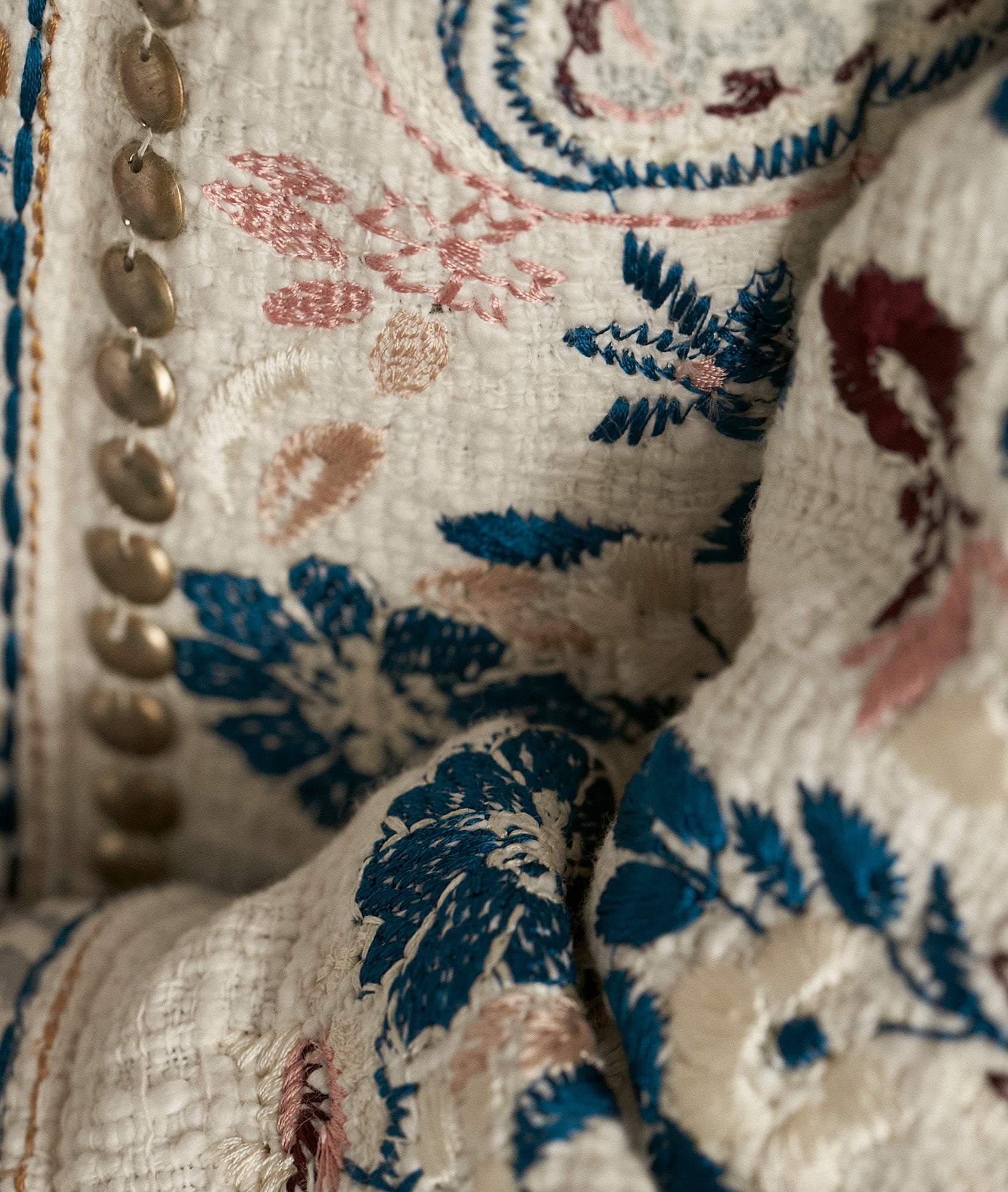 Veste brodé à la main Dora Faume - seconde main