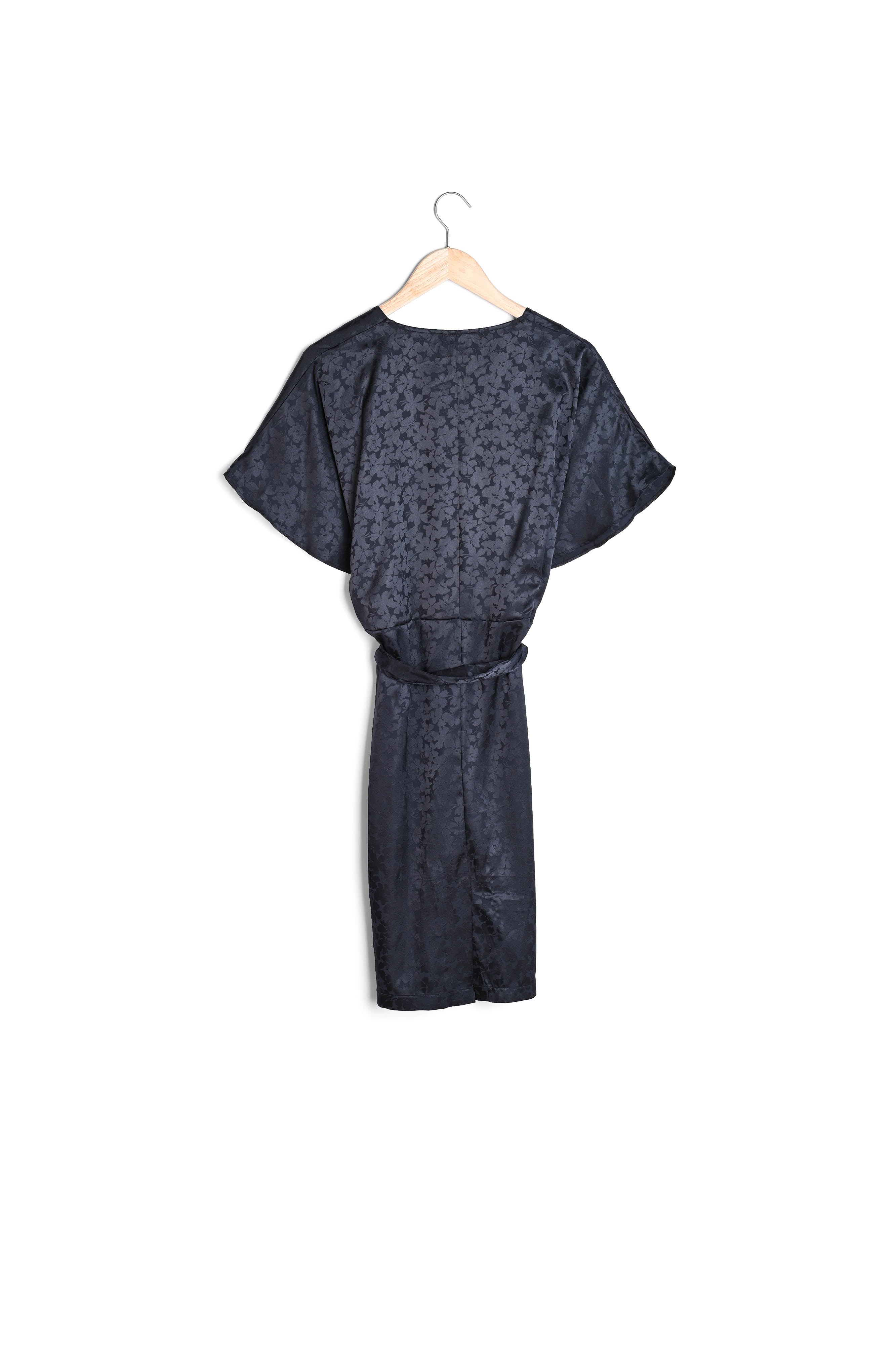 Robe jacquard ceinturée Romy Faume - seconde main