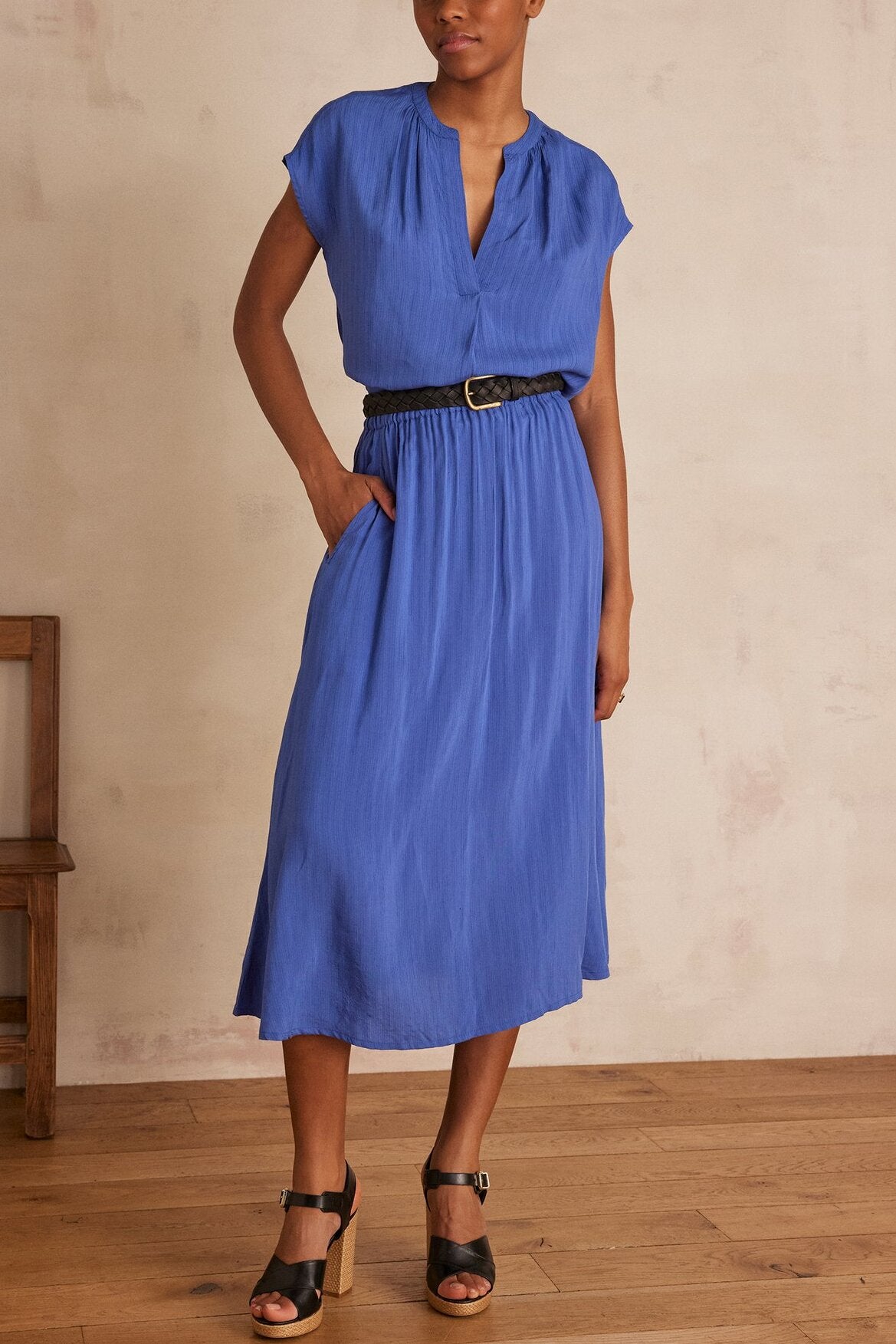 Jupe midi JEN Faume - seconde main