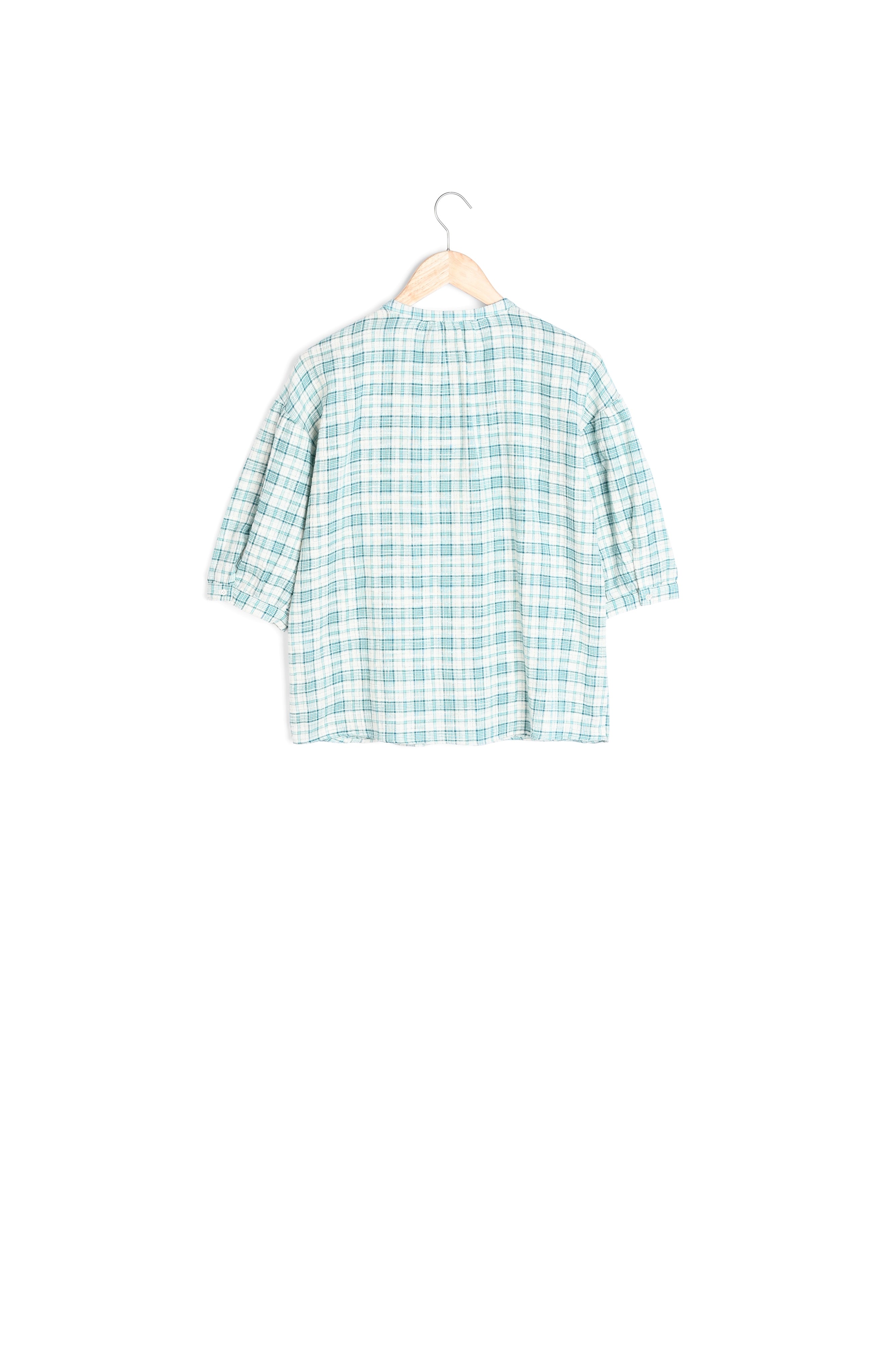 Blouse à carreaux BELLE Faume - seconde main