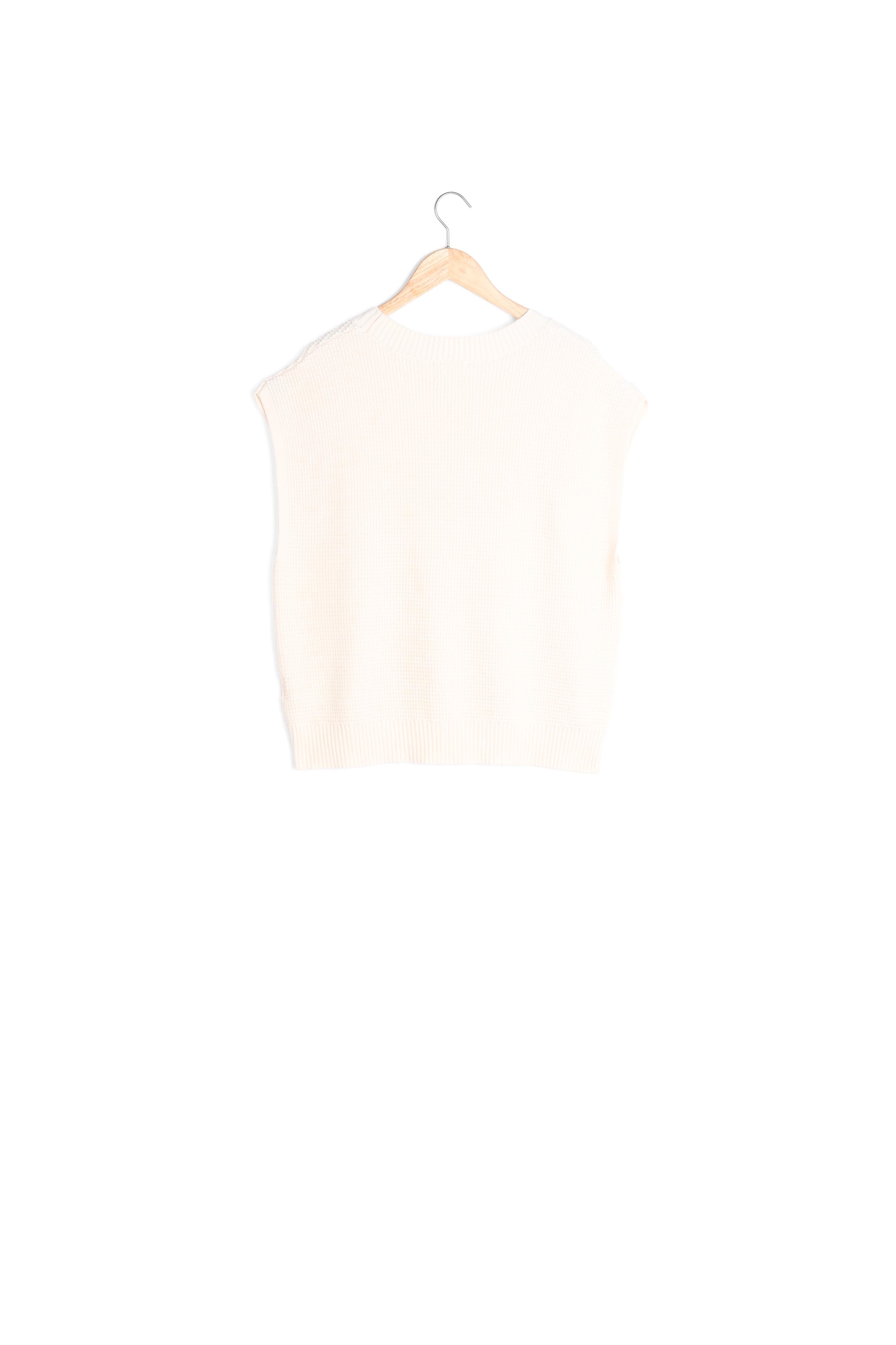 Pull sans manches Lilas Faume - seconde main