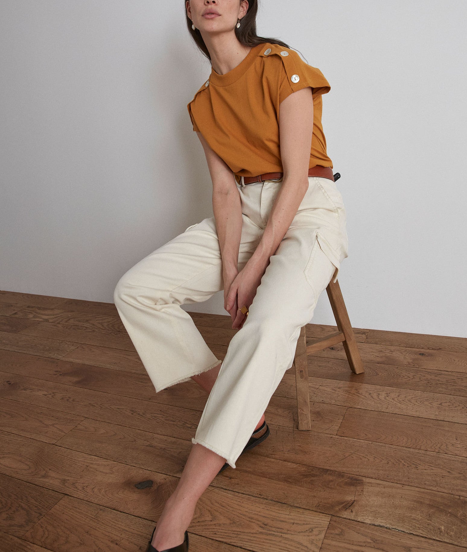 Jean cargo Olga Faume - seconde main