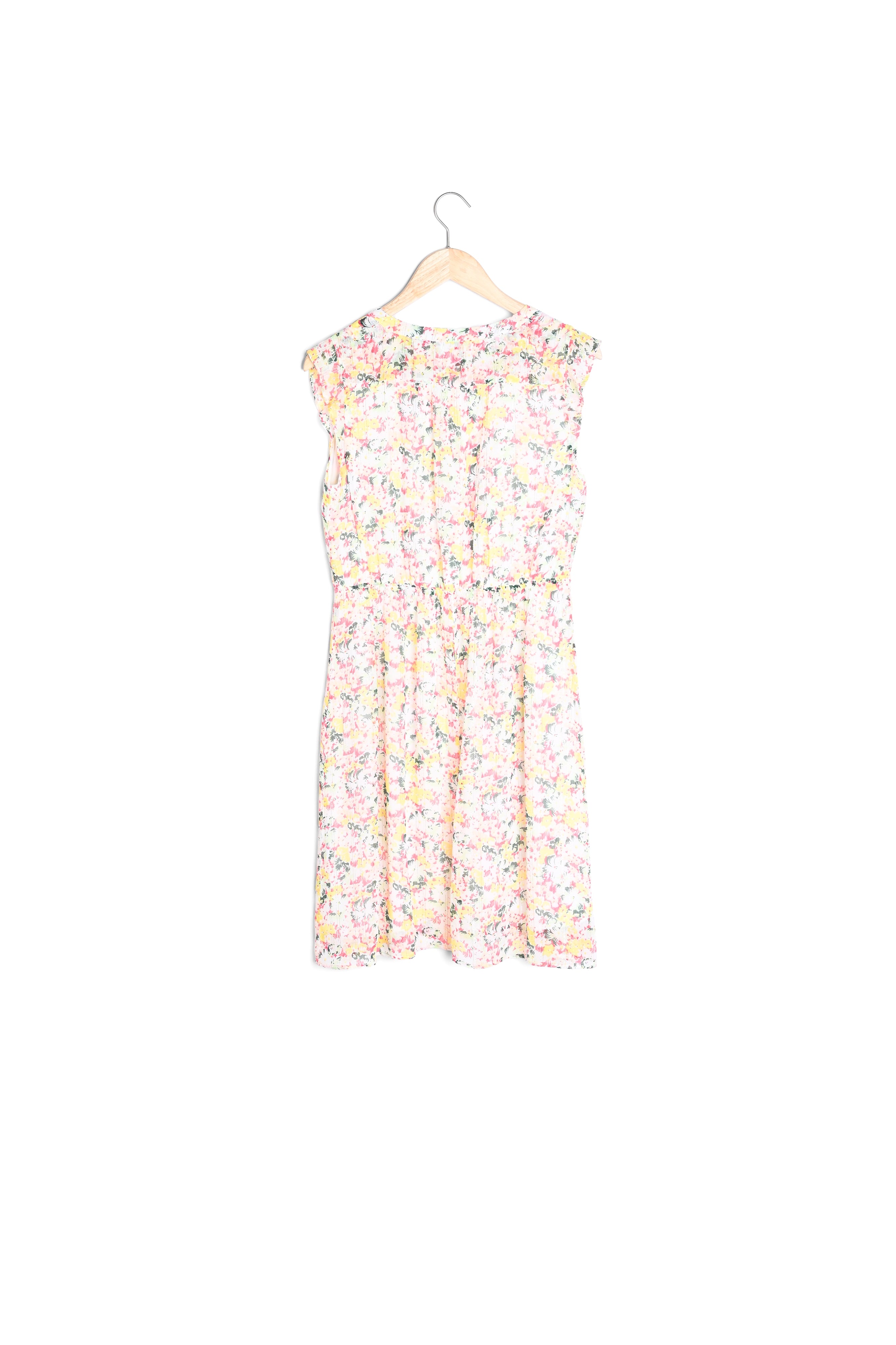 Robe courte imprimée multicolore Samy Faume - seconde main