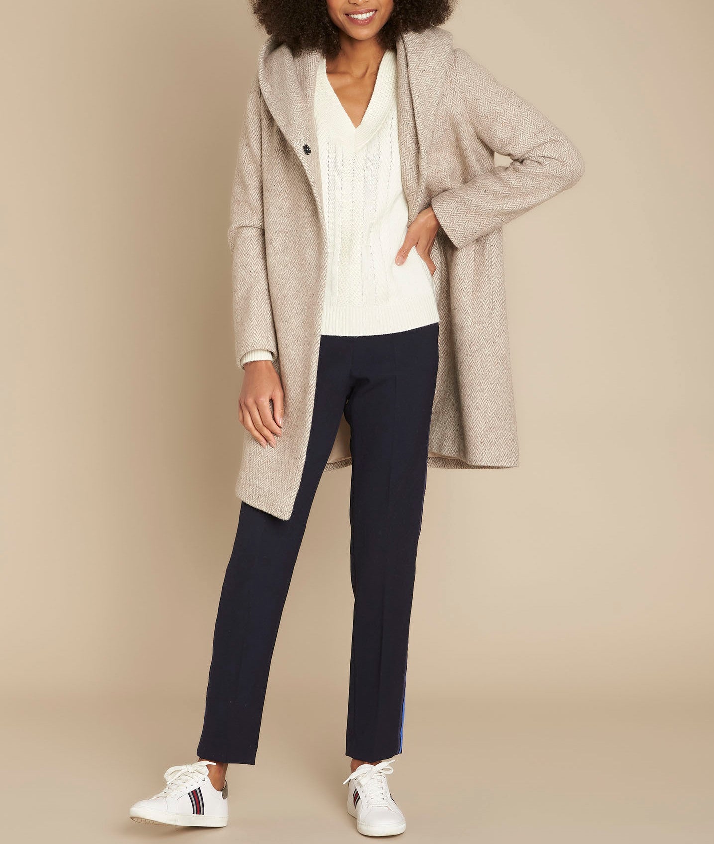 Pull en laine et cachemire French Faume - seconde main