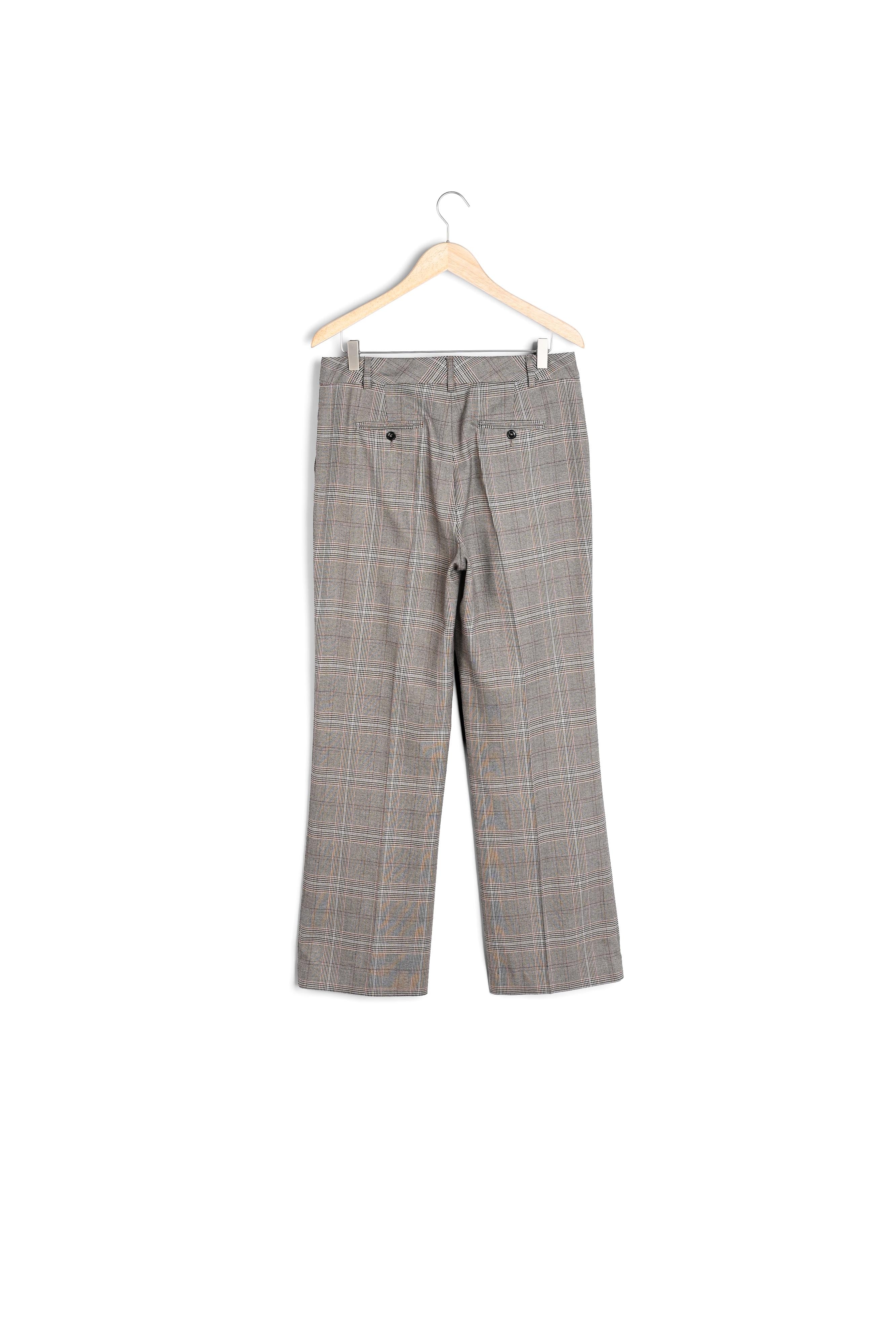 Pantalon large  jacquard Prince de Galles Edouard Faume - seconde main