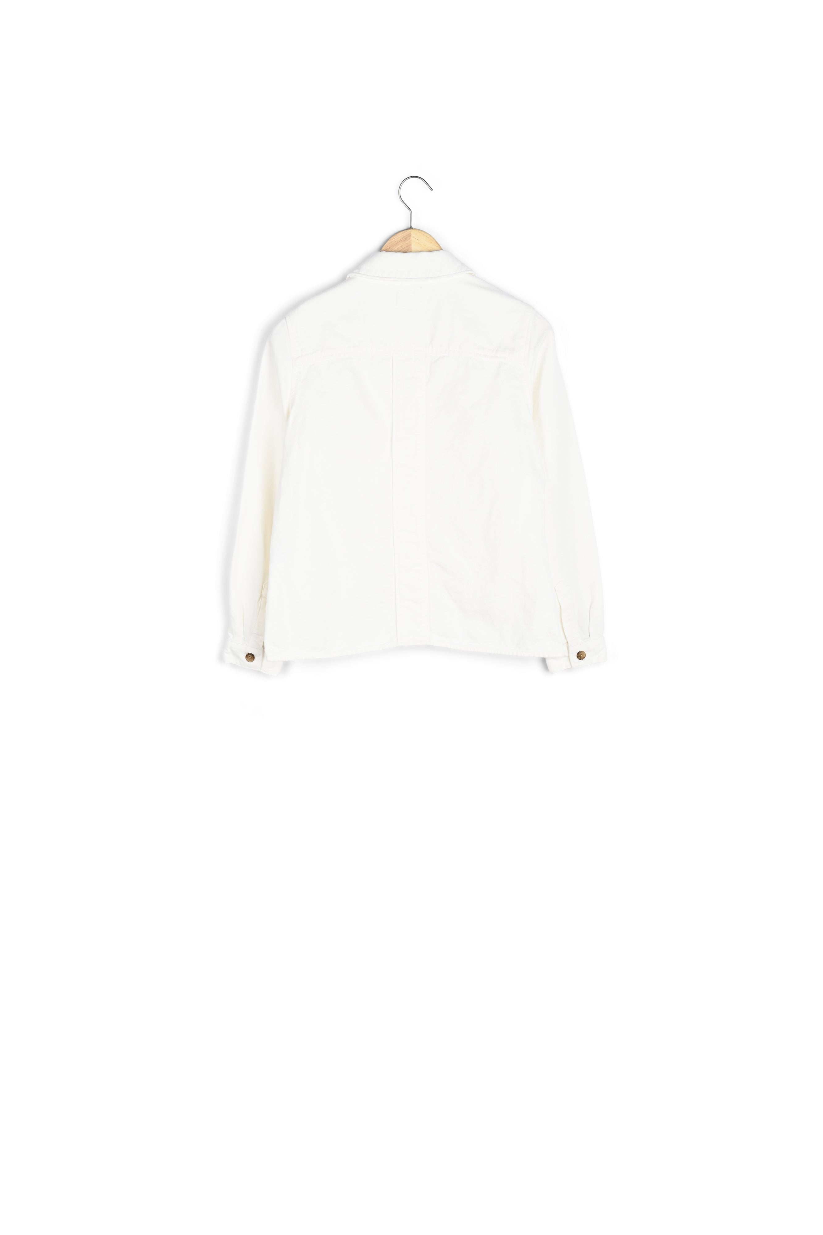 Veste en coton et lin écrue Romea Faume - seconde main