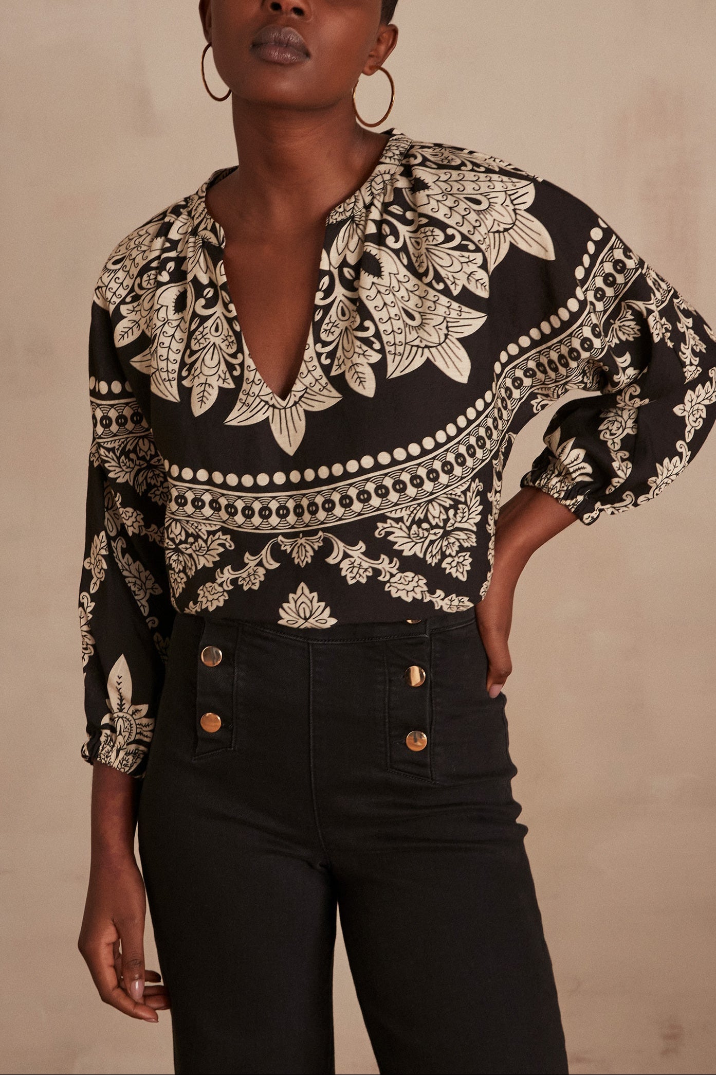 Blouse Coco Faume - seconde main