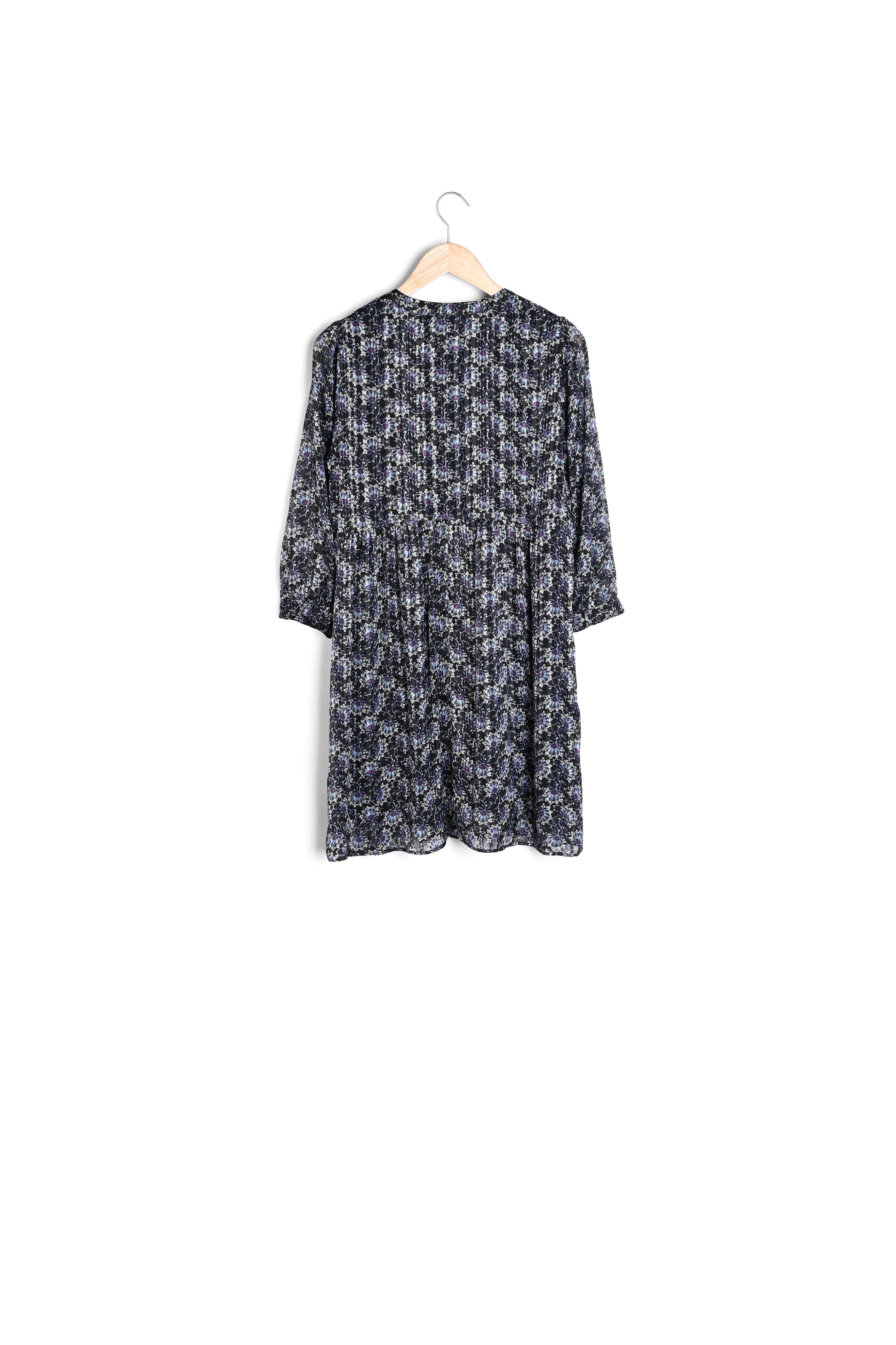 Robe courte imprimée Calypso Faume - seconde main