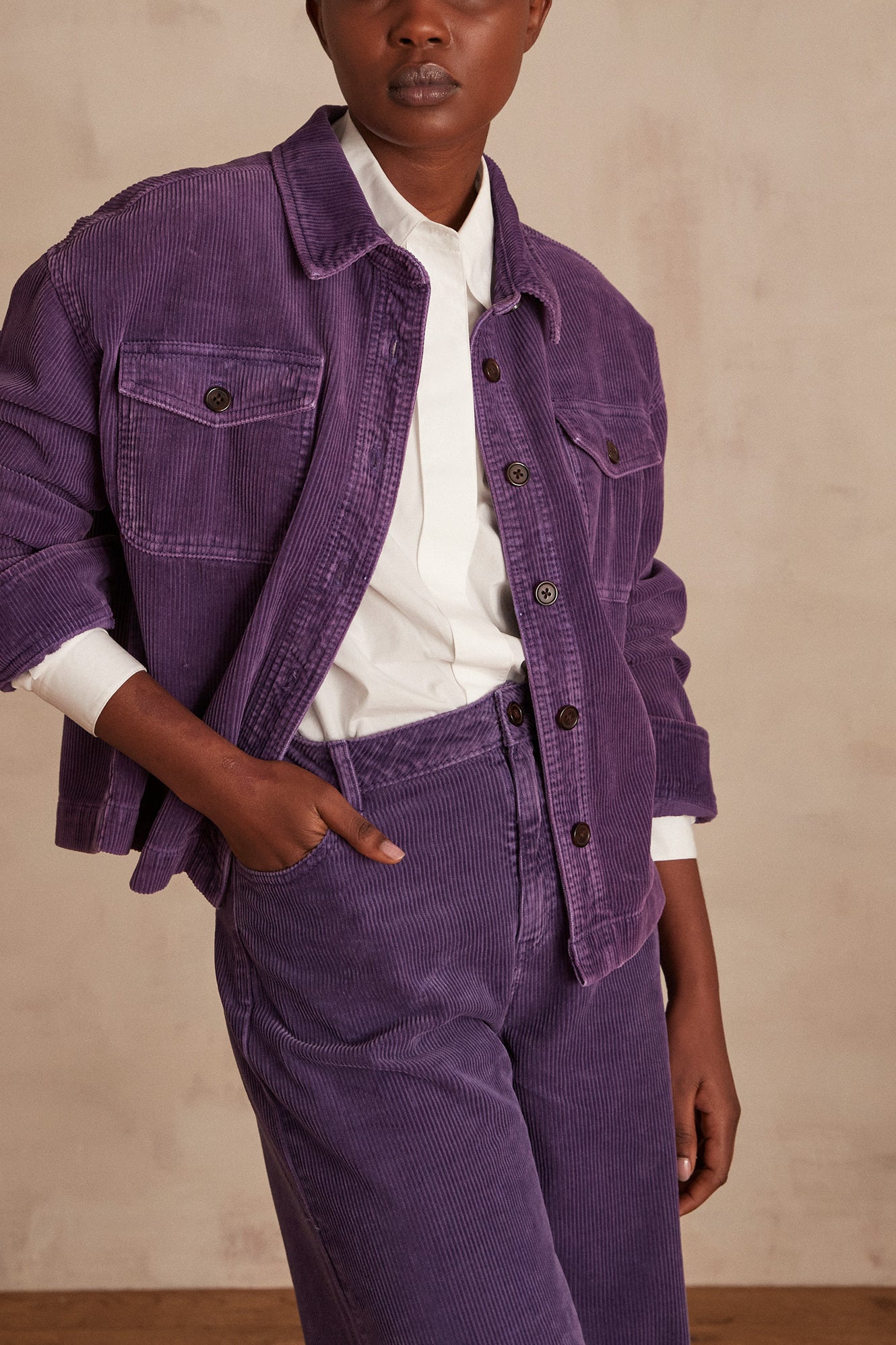 Veste Dahlia Faume - seconde main