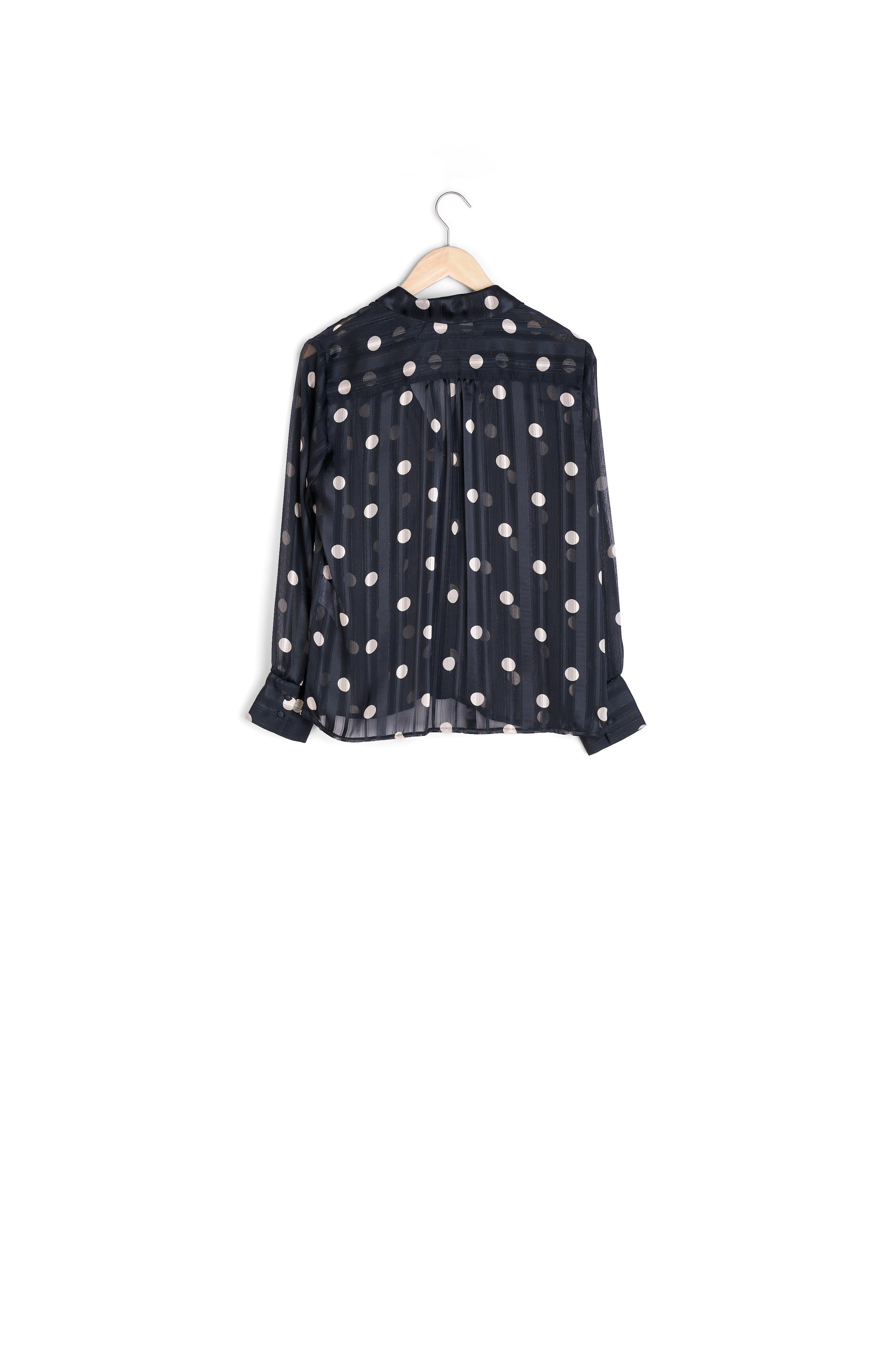 Blouse imprimé pois Mateo Faume - seconde main