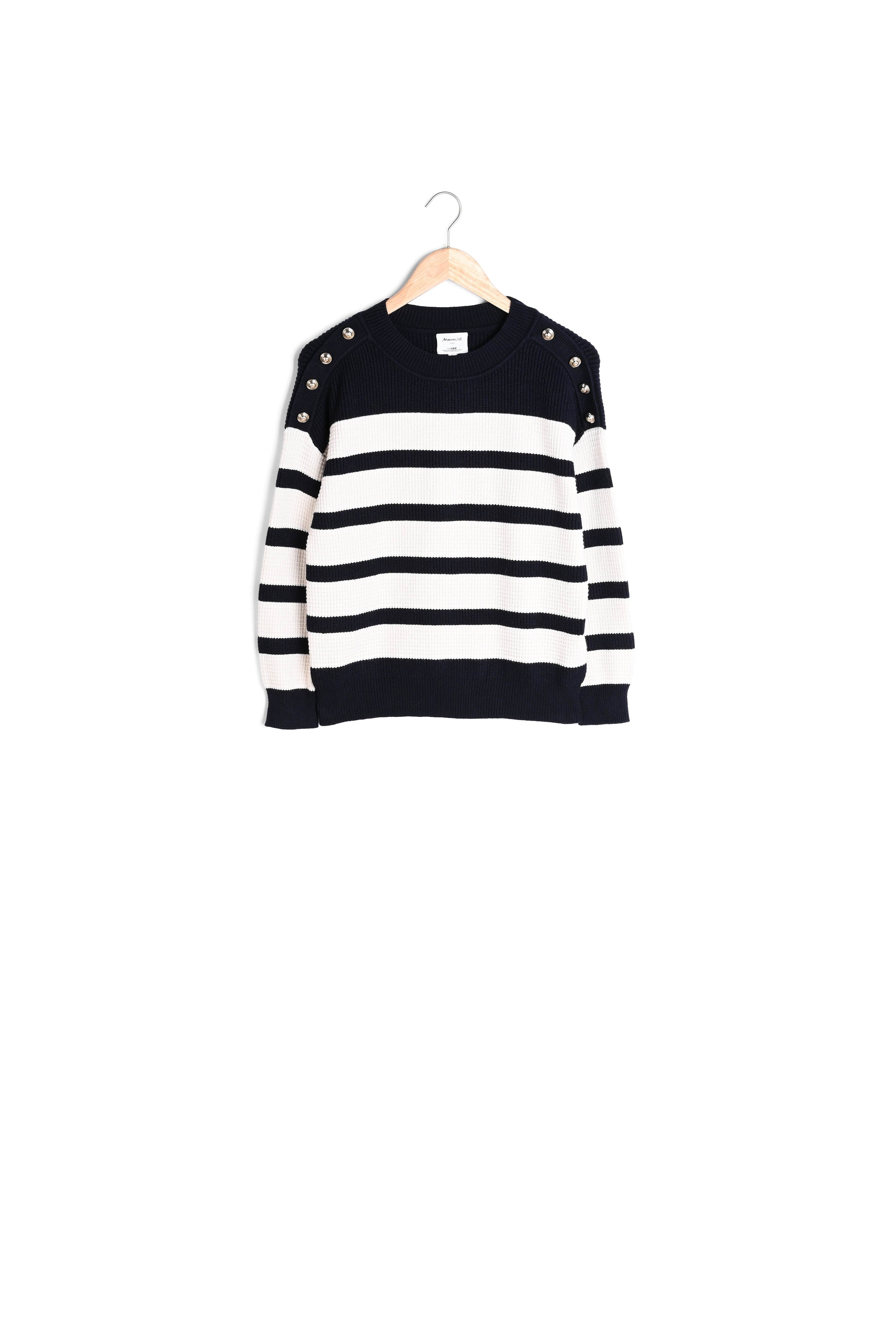 Pull marinière Logan Faume - seconde main