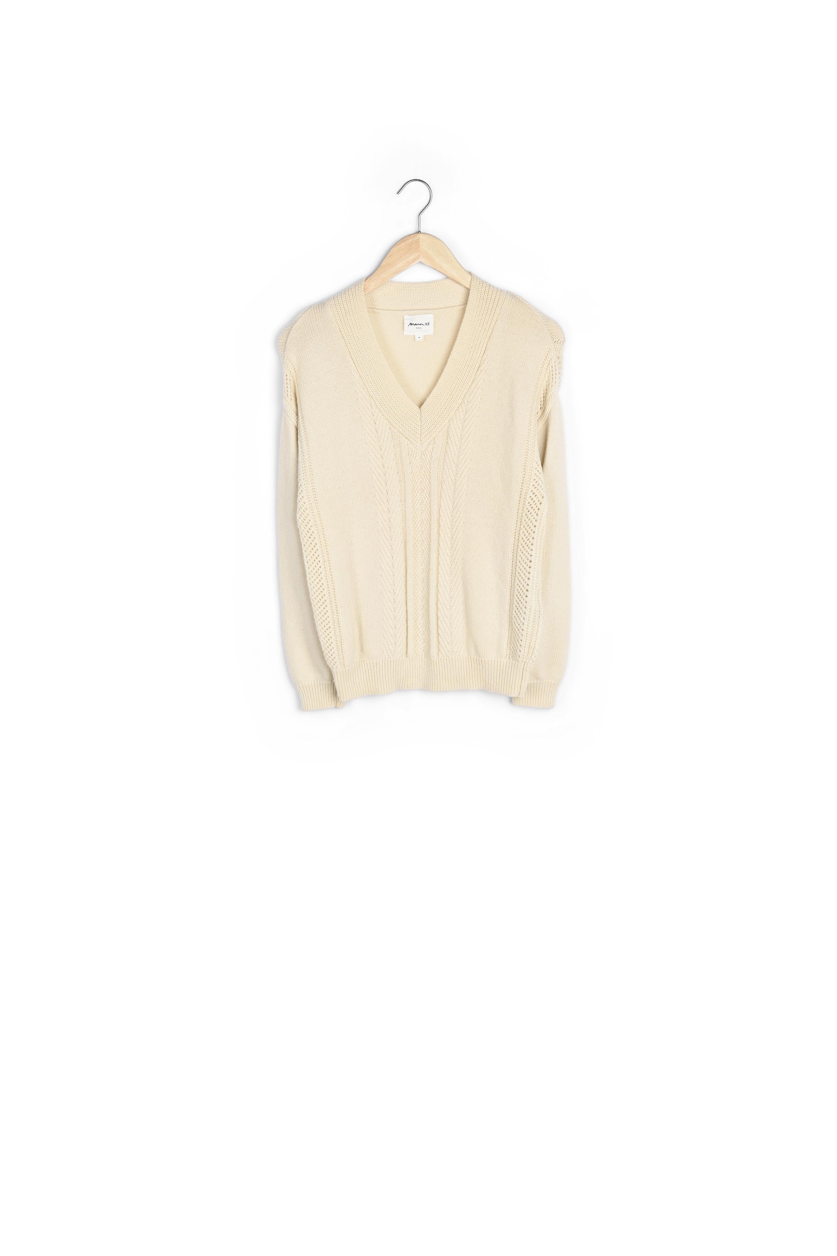 Pull en laine et cachemire French Faume - seconde main