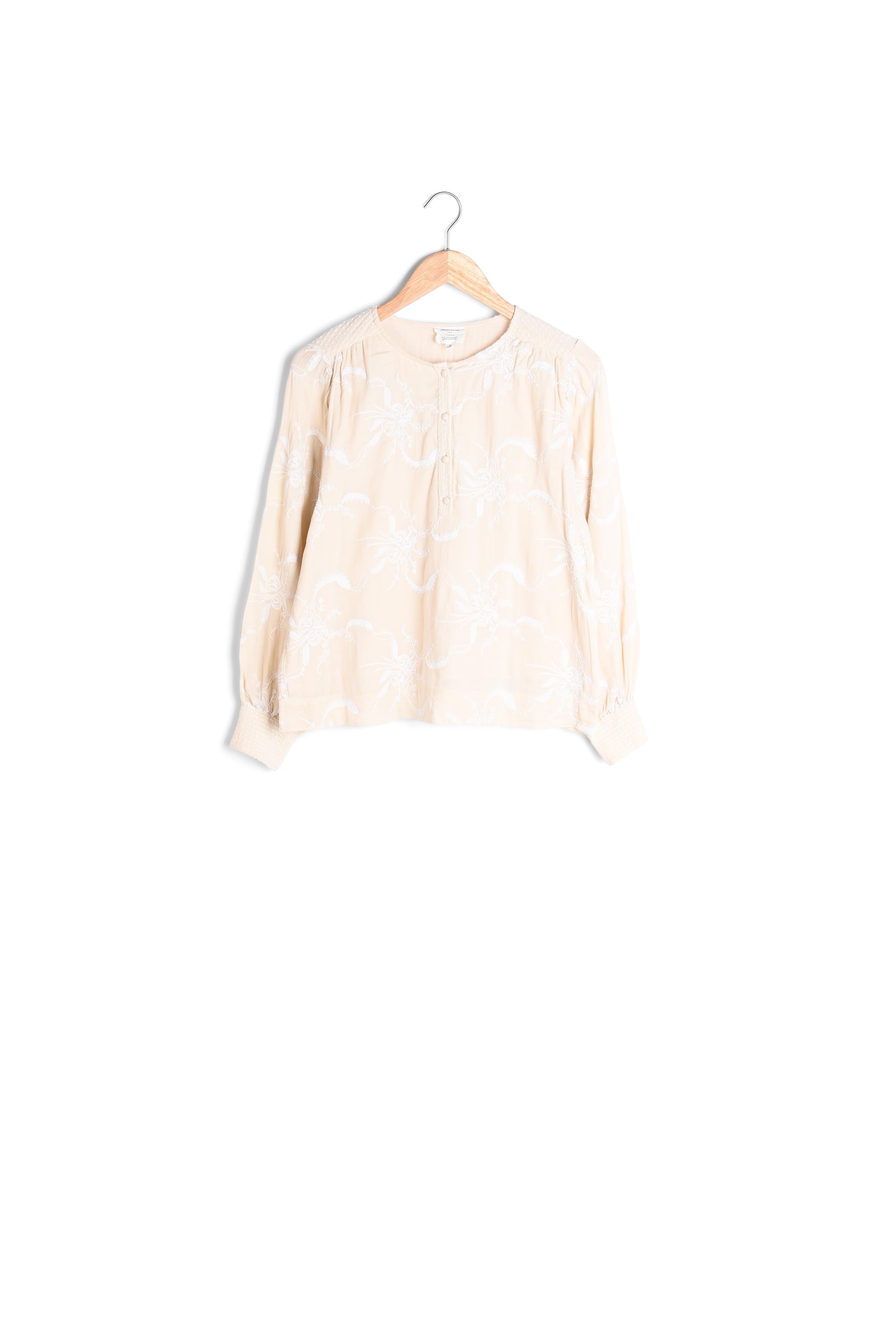 Blouse brodée Candice Faume - seconde main