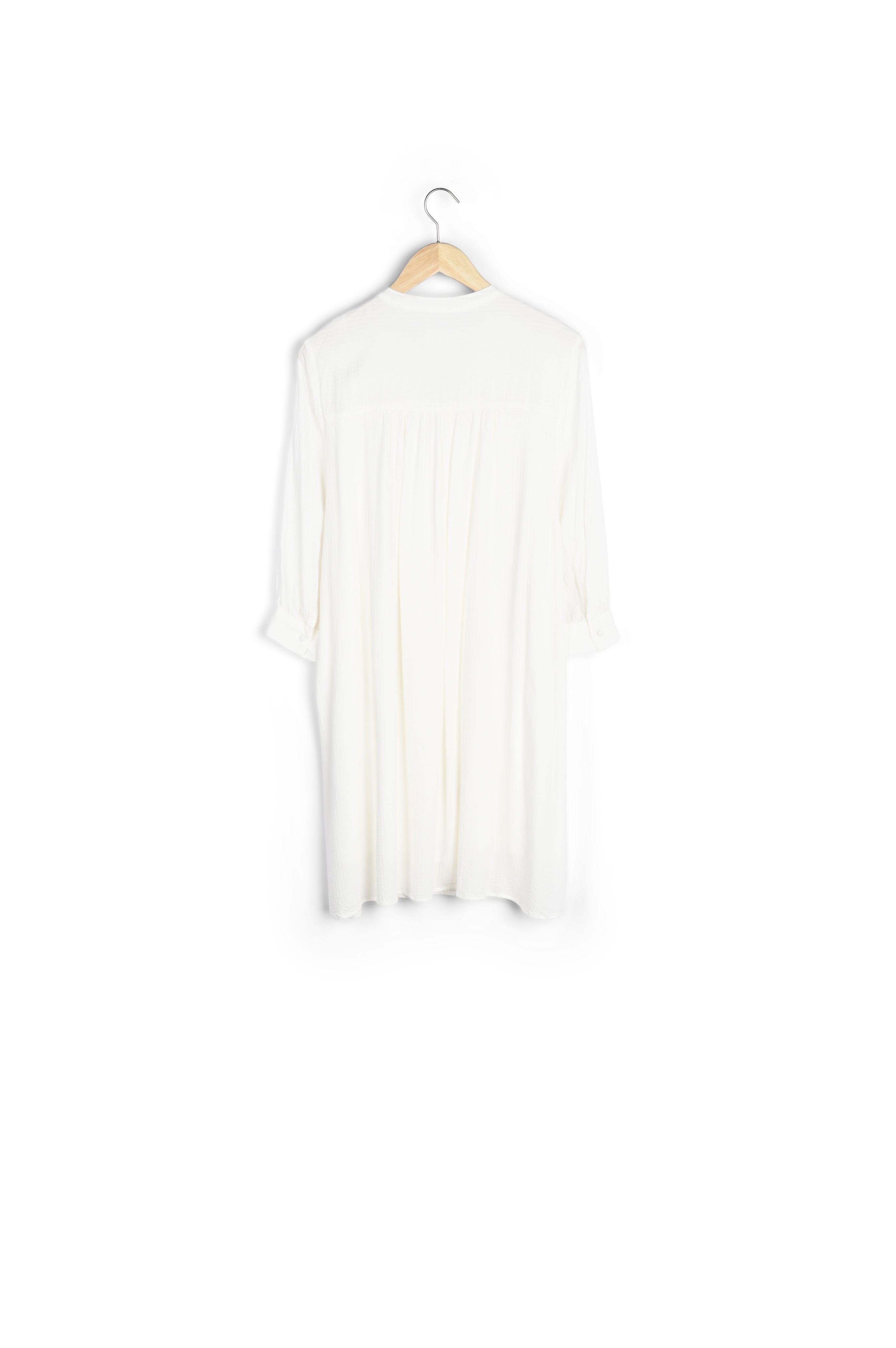 Robe droite brodée Clea Faume - seconde main