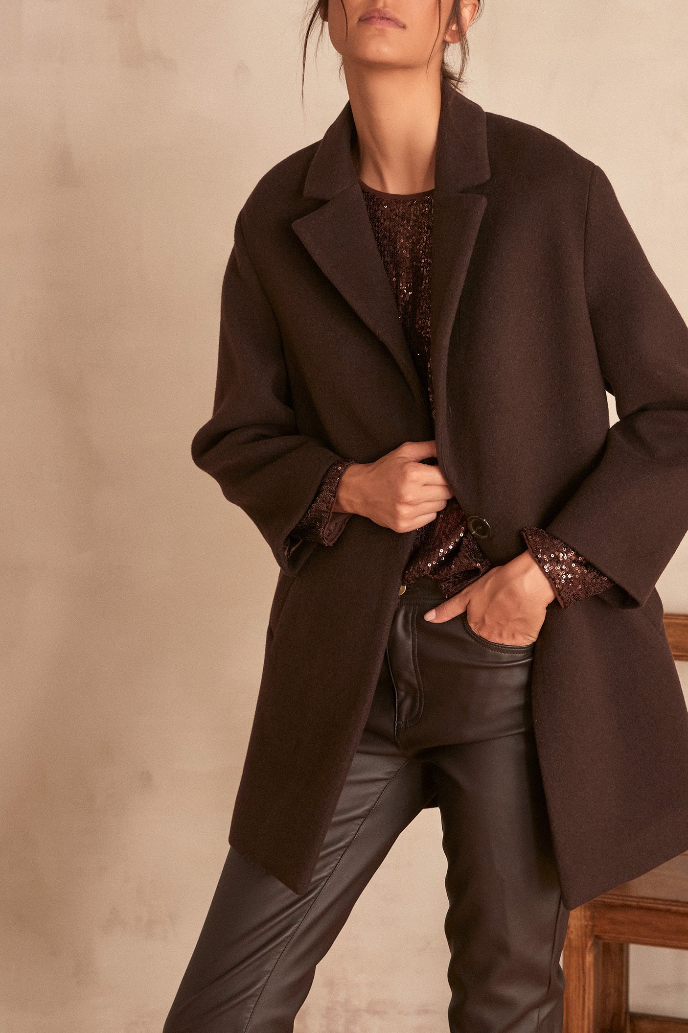 Manteau en laine FAITH Faume - seconde main