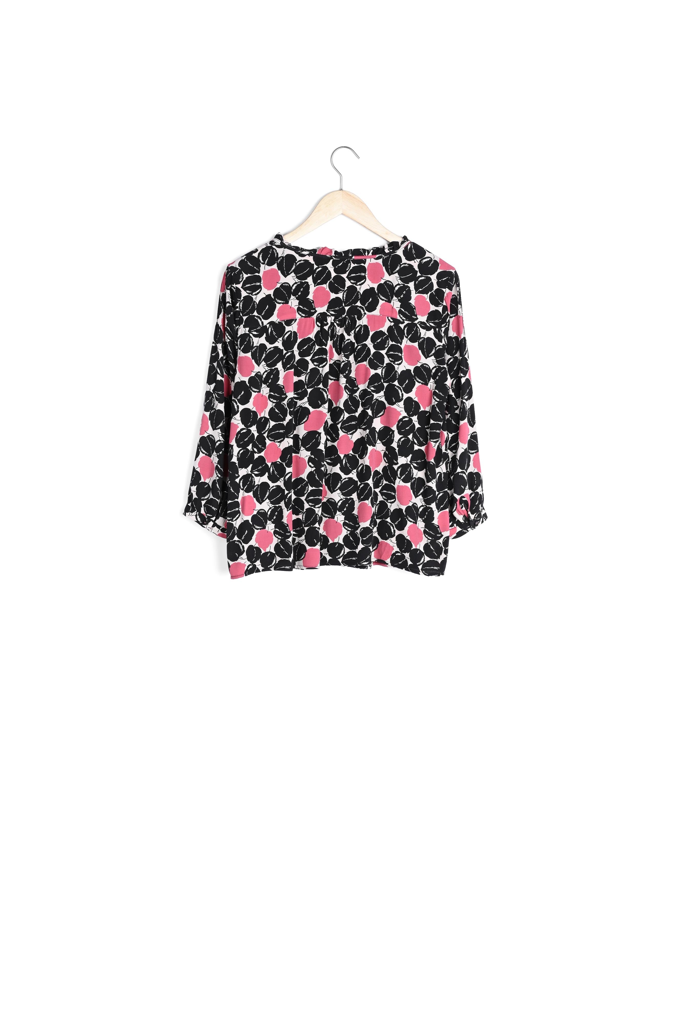 Blouse imprimé fleuri Maryse Faume - seconde main