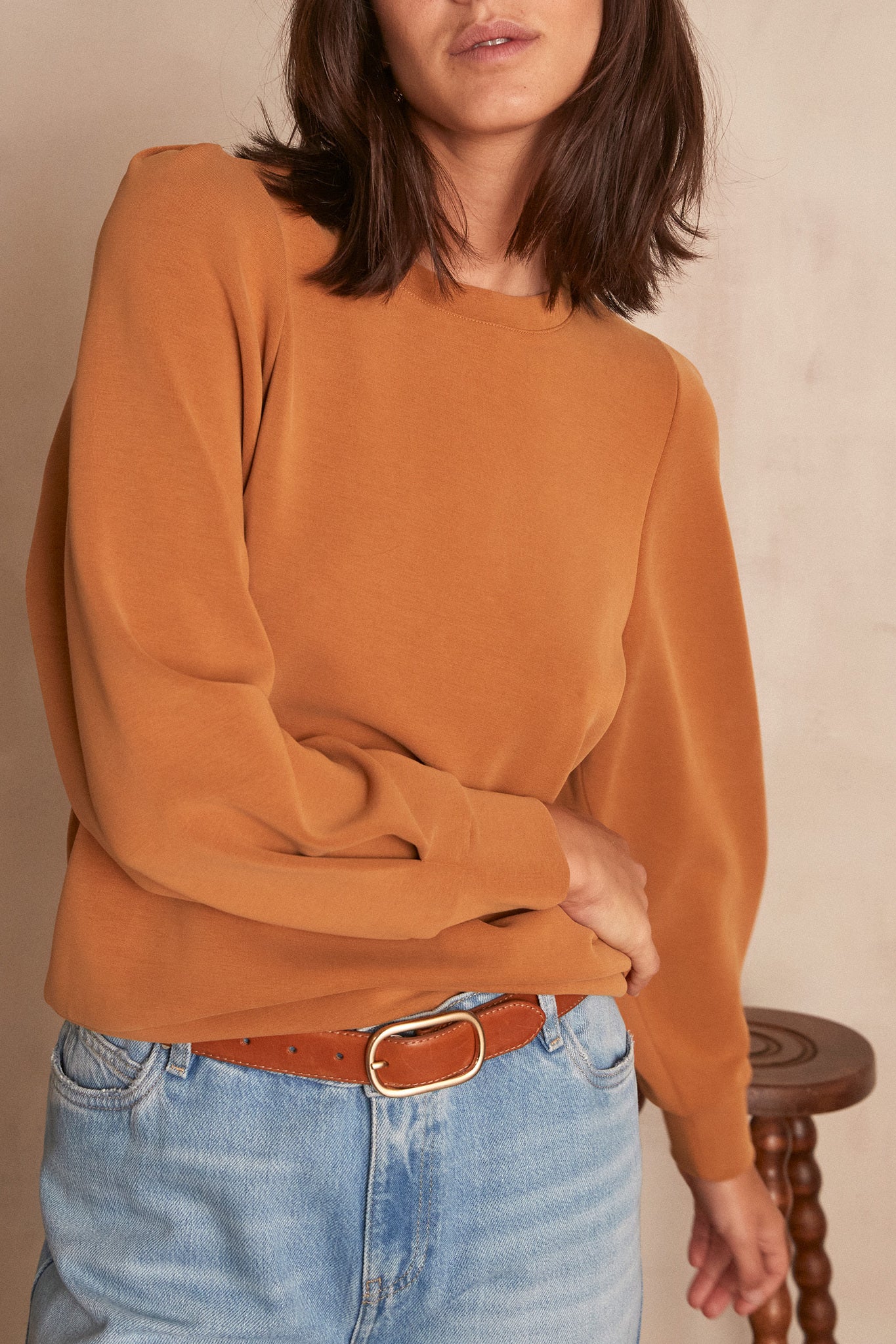 Sweat-shirt COFFEE Faume - seconde main