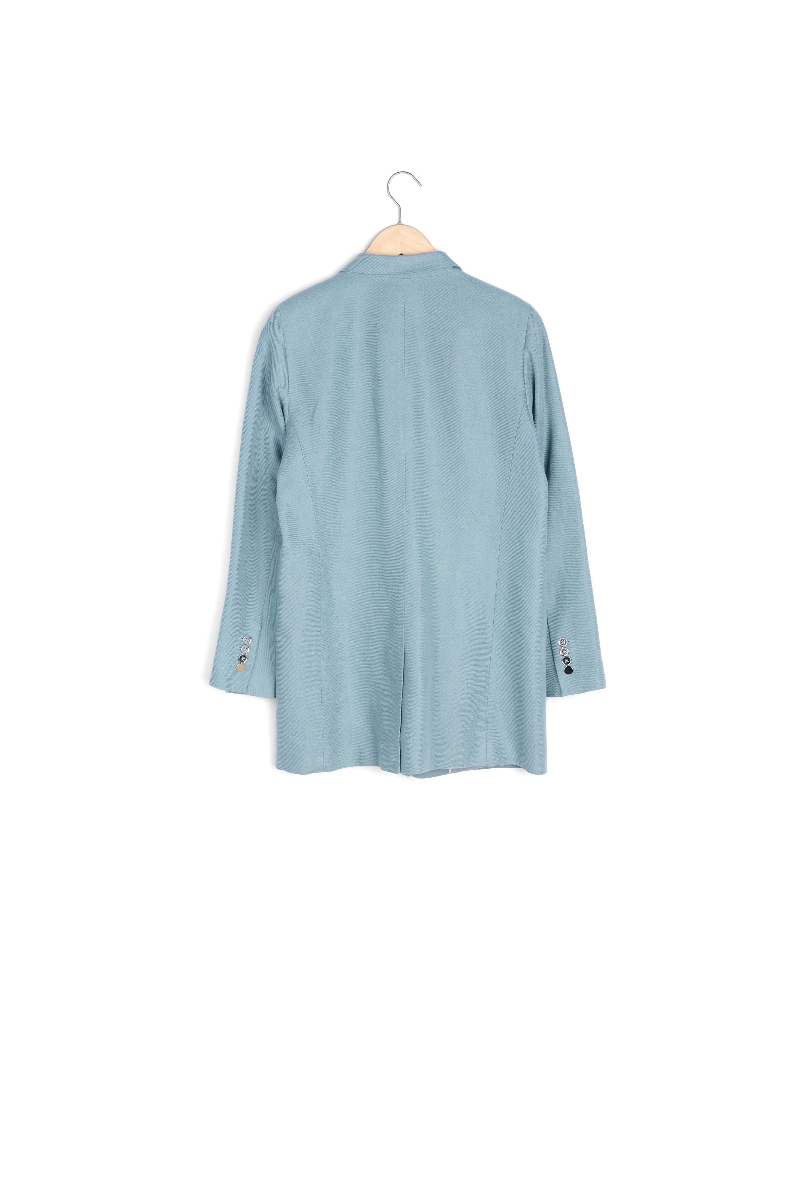 Veste longue en lin et coton Tamara Faume - seconde main