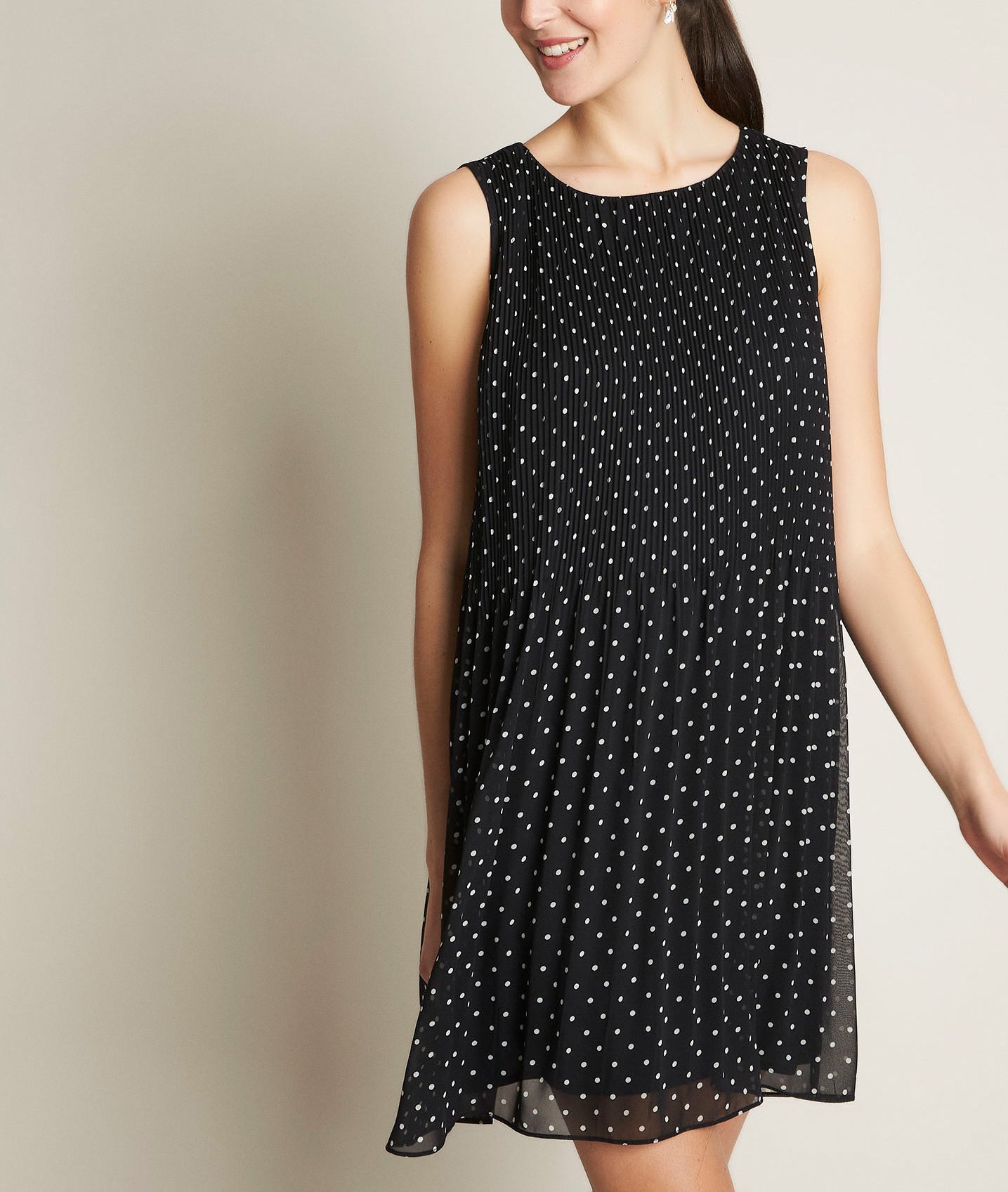 Robe plissée à pois Carlota Faume - seconde main