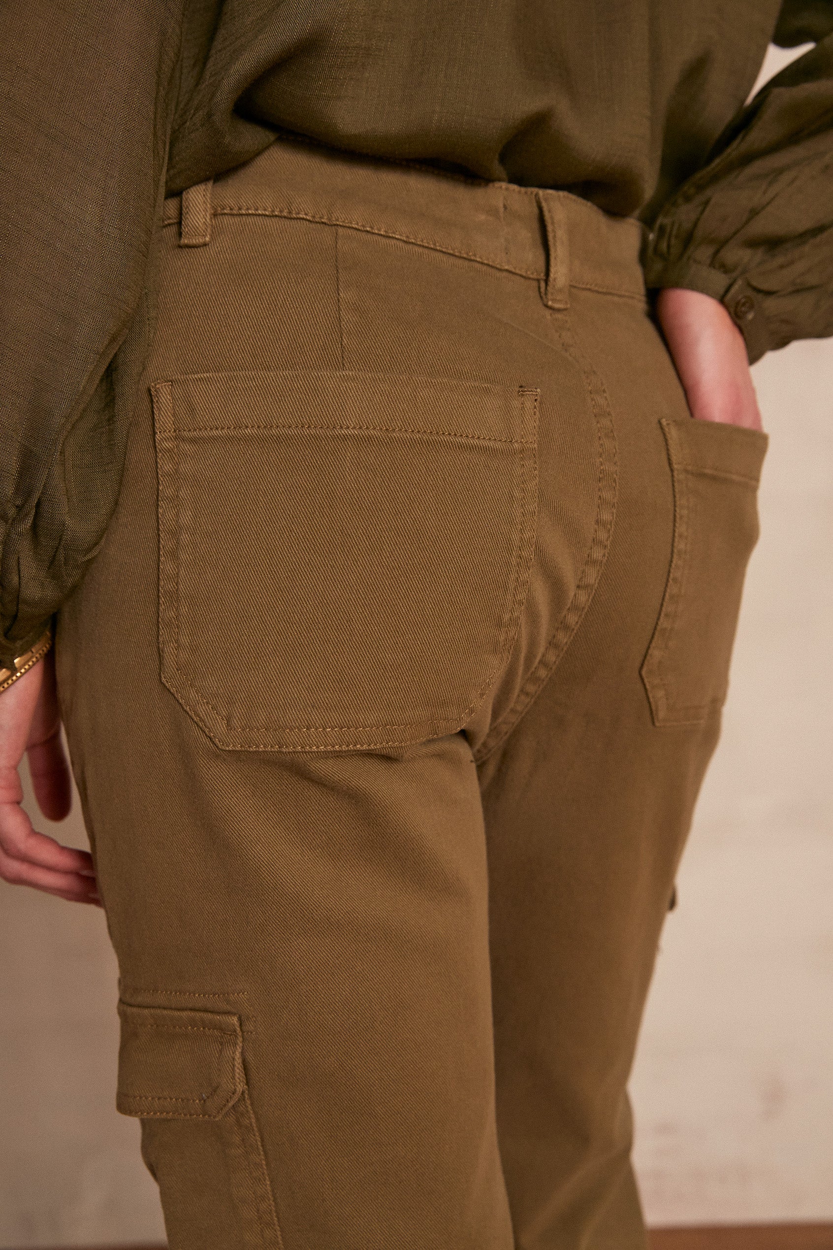 Jean cargo Olga Faume - seconde main