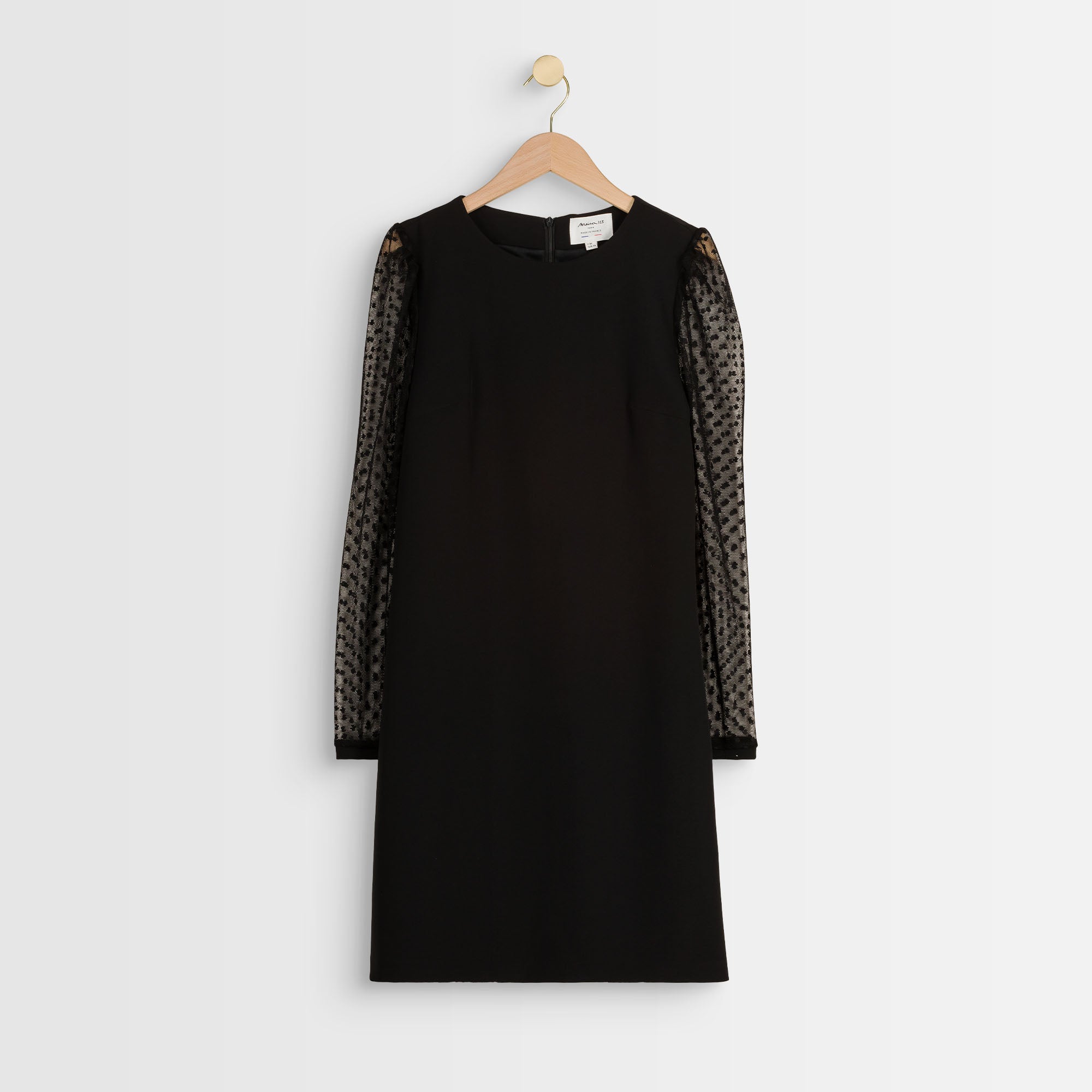 Robe droite plumetis Caroline Faume - seconde main