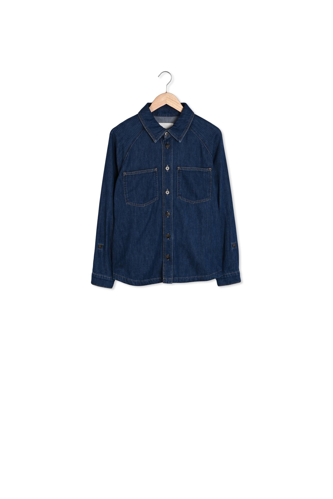 Chemise unisexe en jean CATTY Faume - seconde main