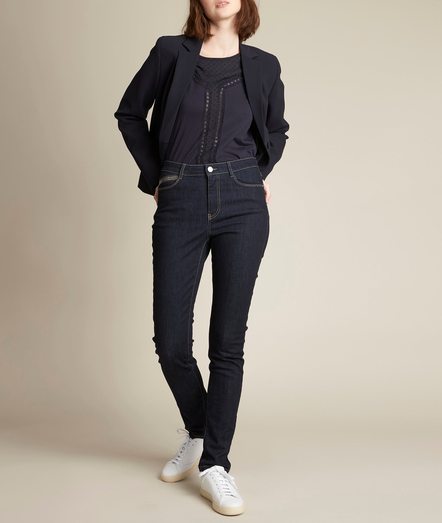 Jean slim rinse Aimée Faume - seconde main