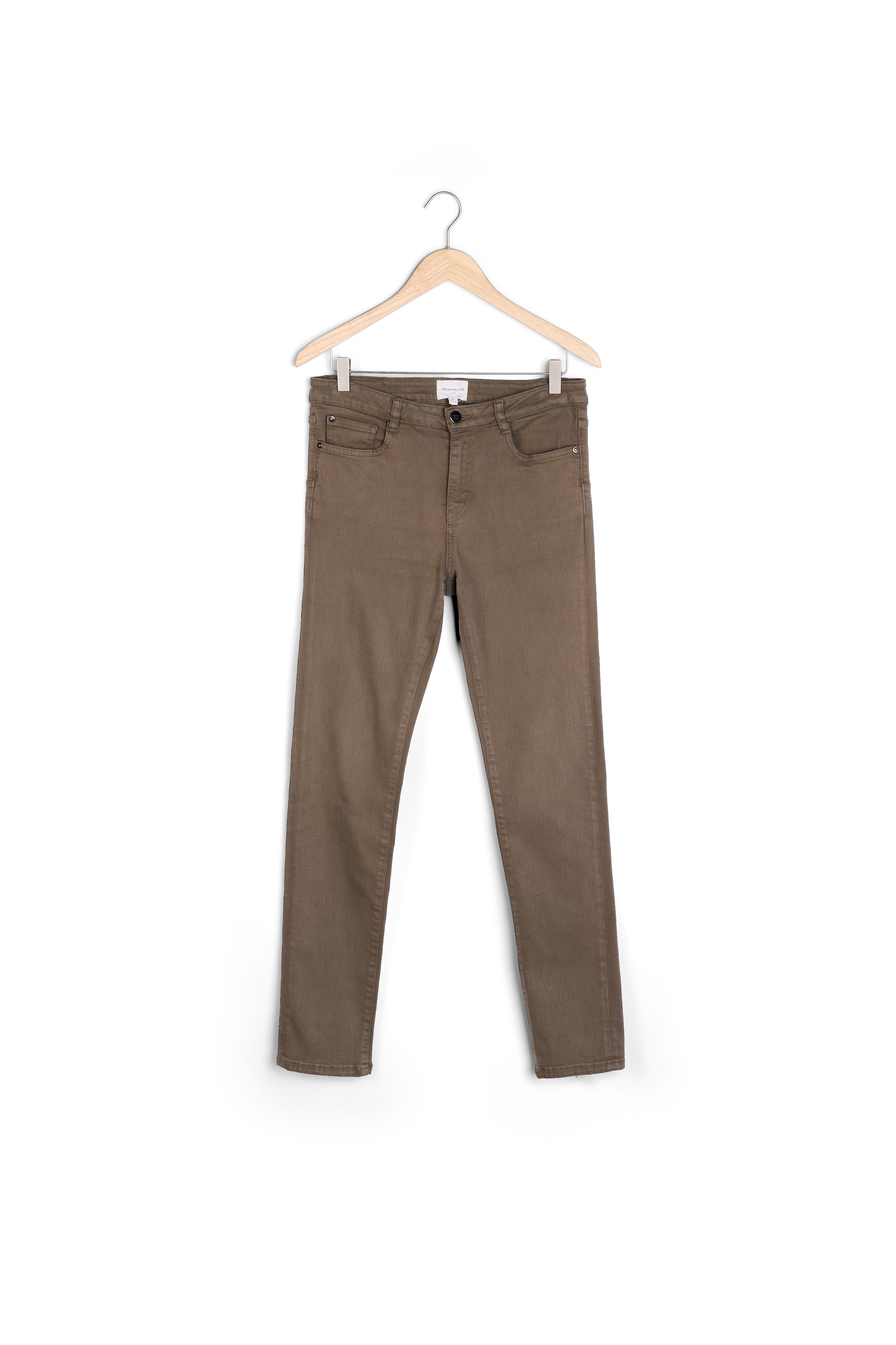 L'Iconique slim kaki Suzy Faume - seconde main