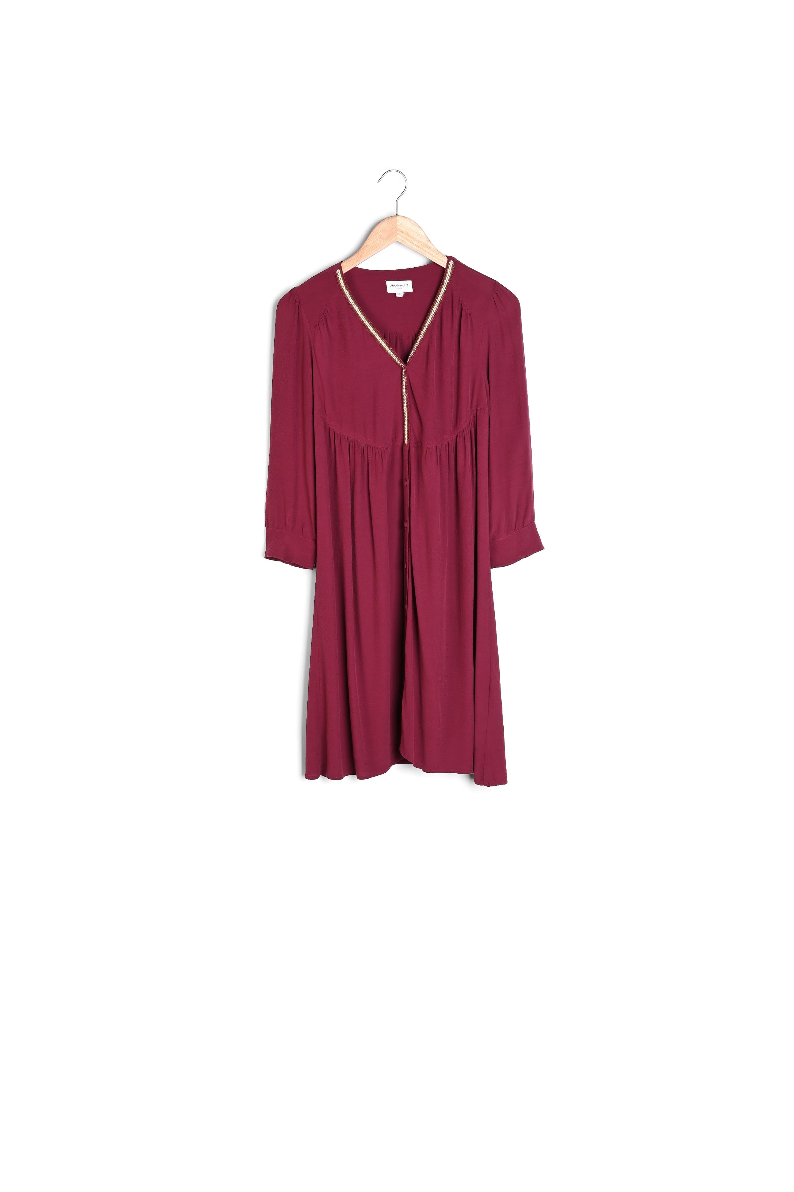 Robe fluide porto Chlotilde Faume - seconde main