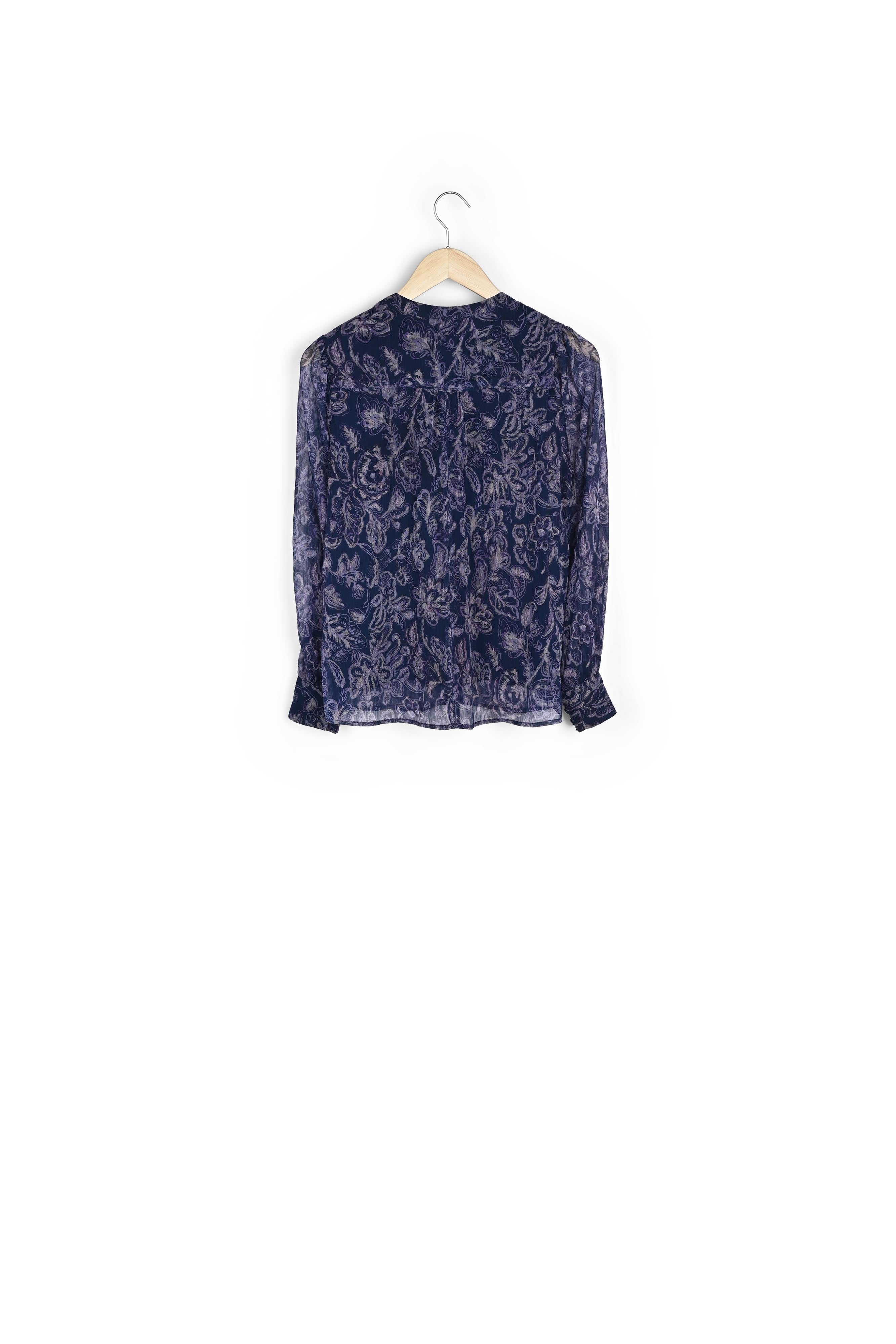 Blouse imprimé fleuri Tunon Faume - seconde main