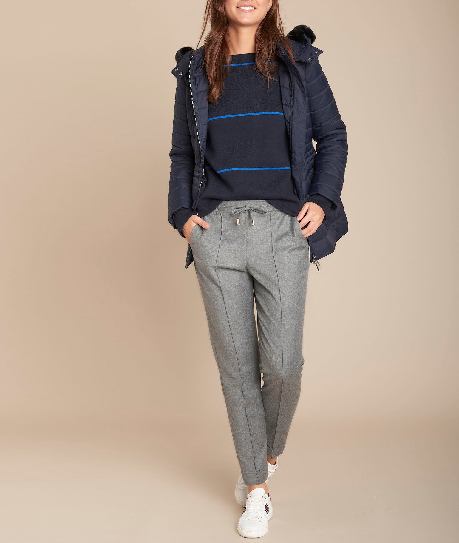 Pantalon jogging gris chiné Envol Faume - seconde main