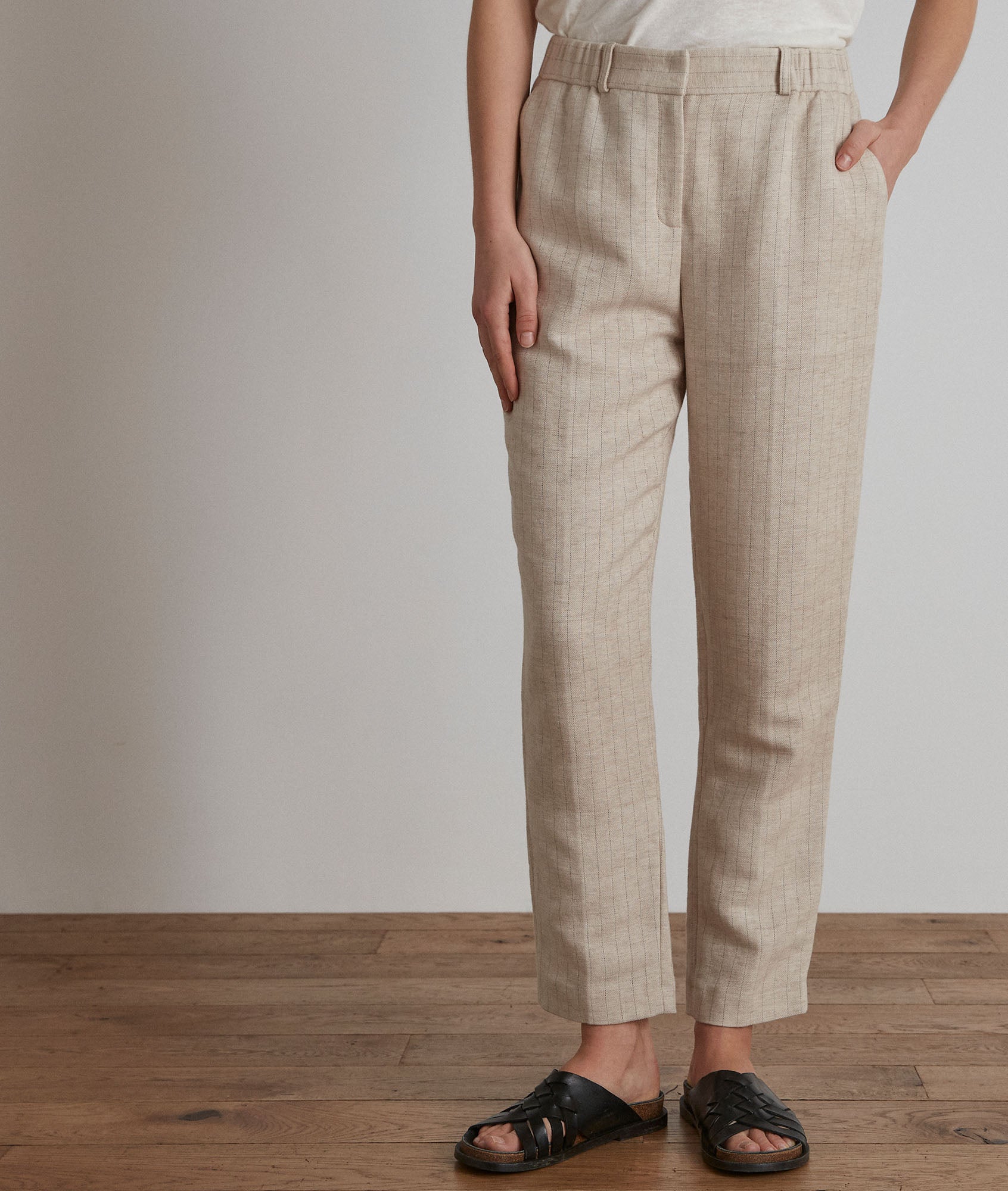 Pantalon chino Sabil Faume - seconde main